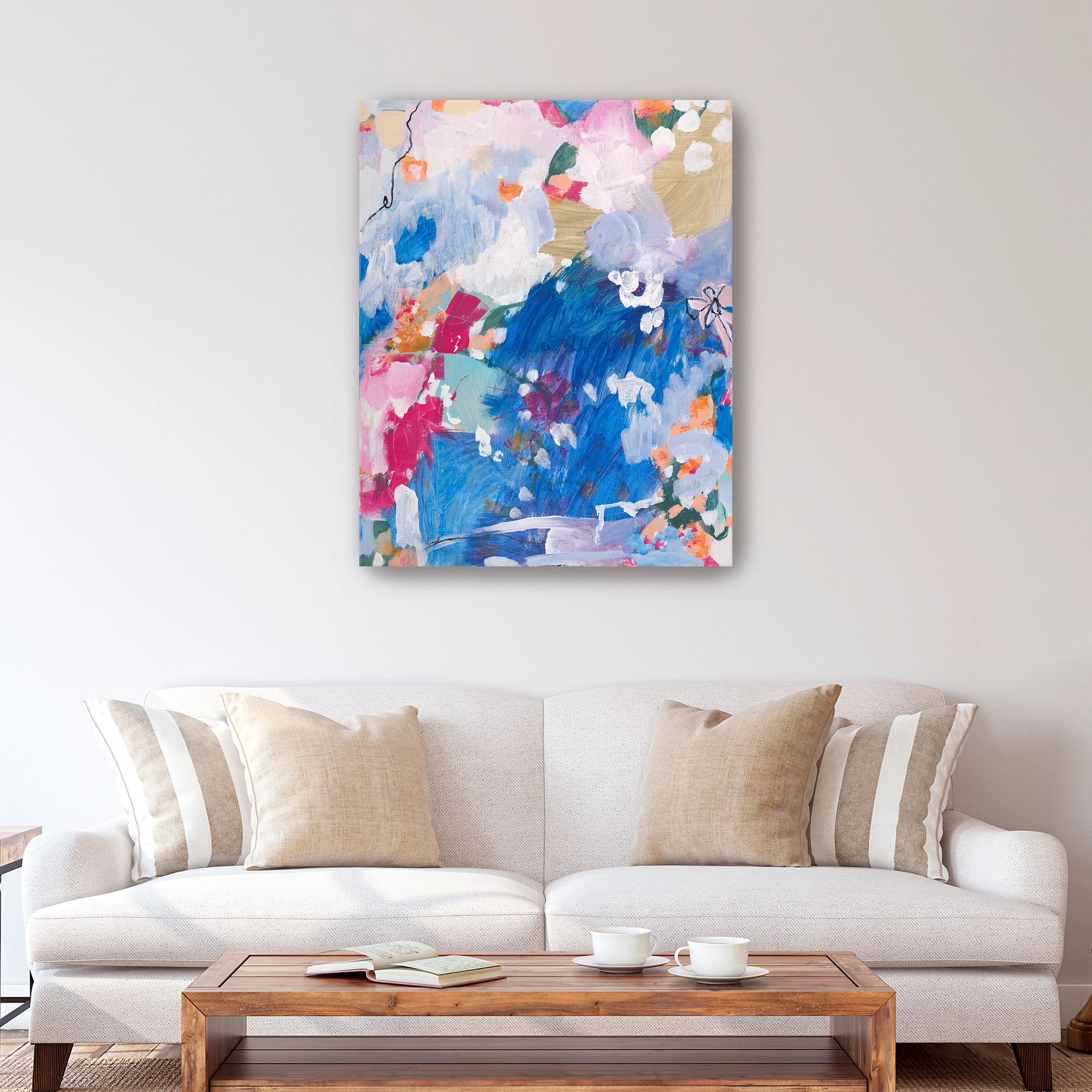 French Countryside Canvas Giclee