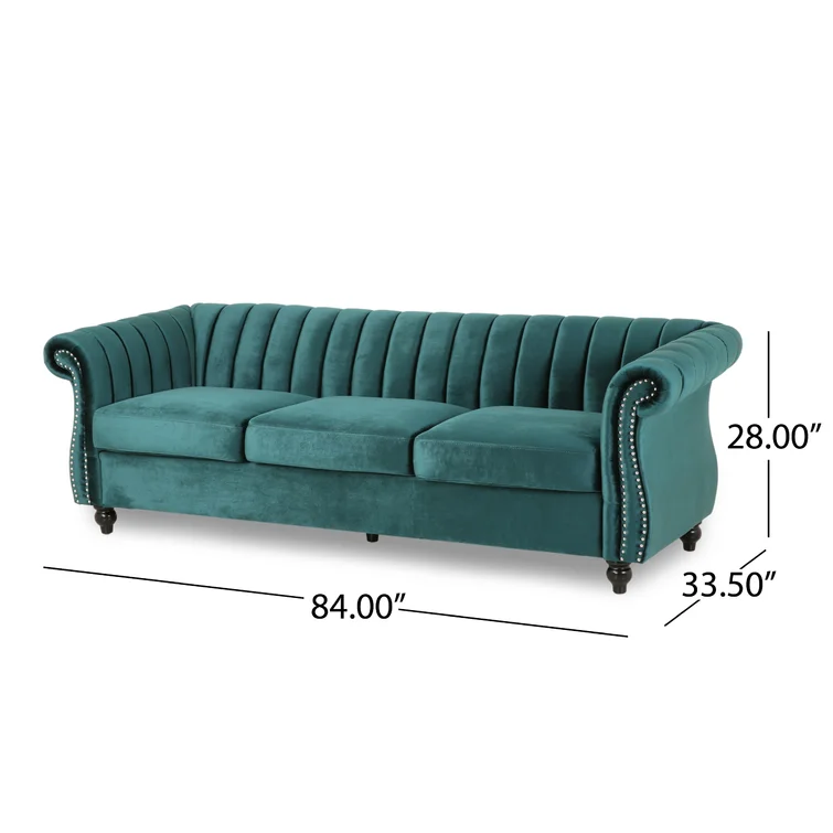 Fleury 84'' Velvet Sofa