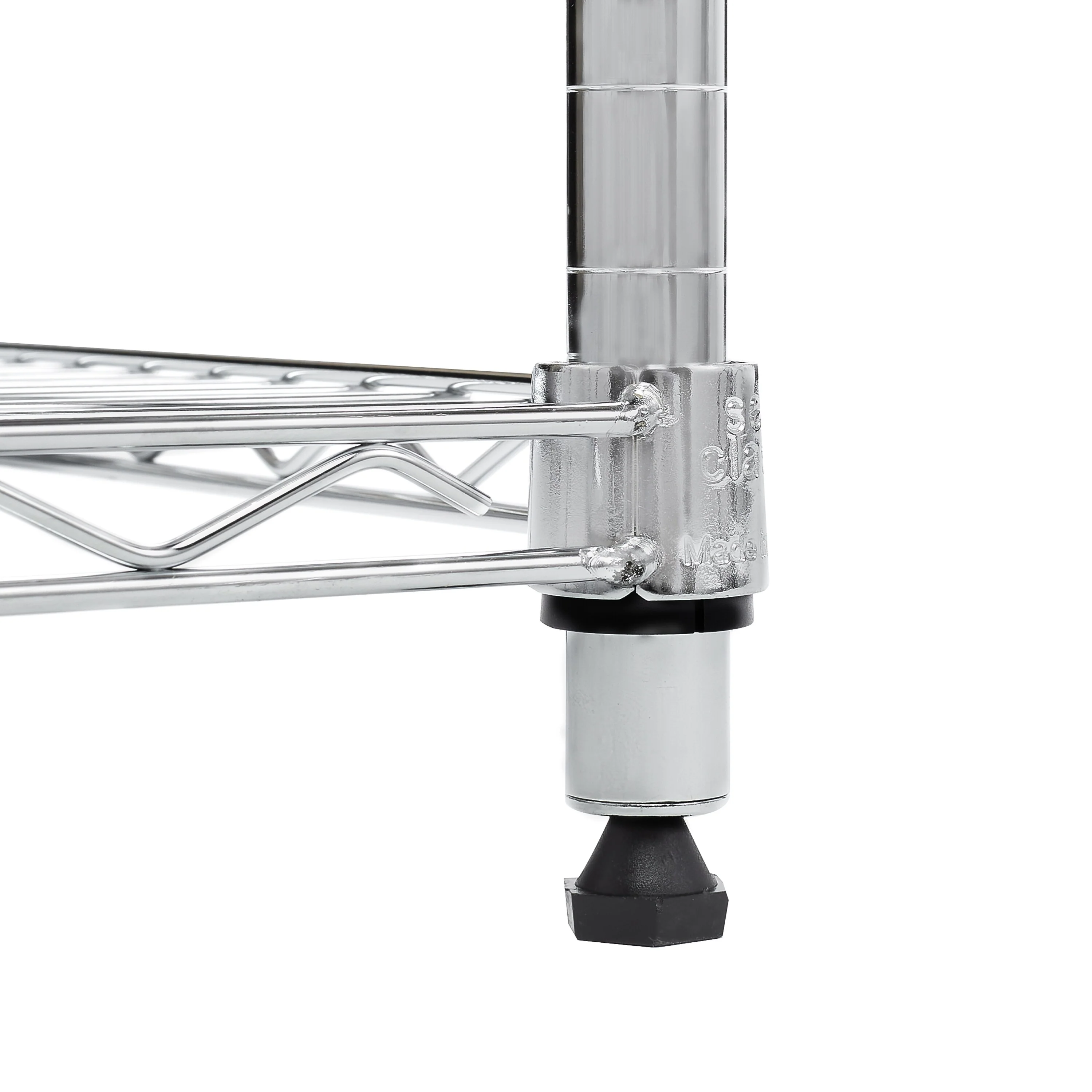 Seville Classics 5-Tier Steel Wire Shelving with Wheels, 30