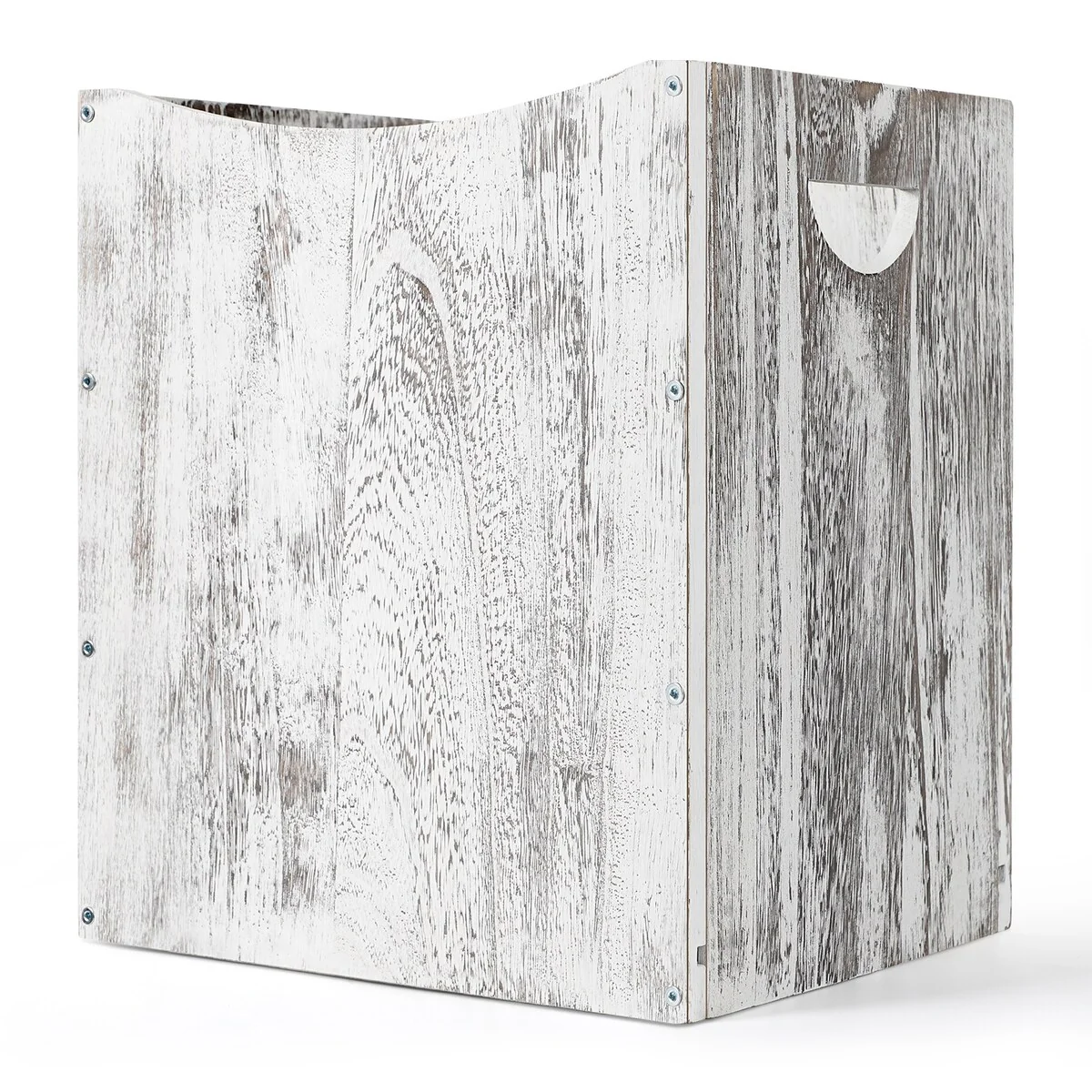 Wood Trash Can 5.3 Gallon