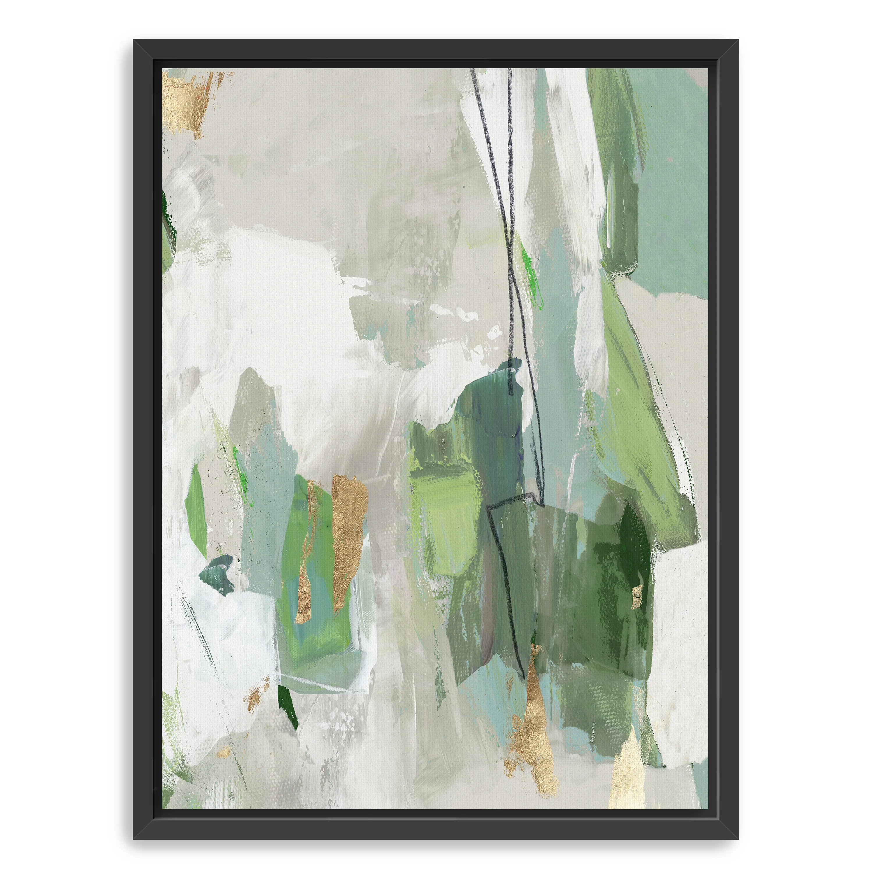 Enchanted Emerald II Canvas Giclee