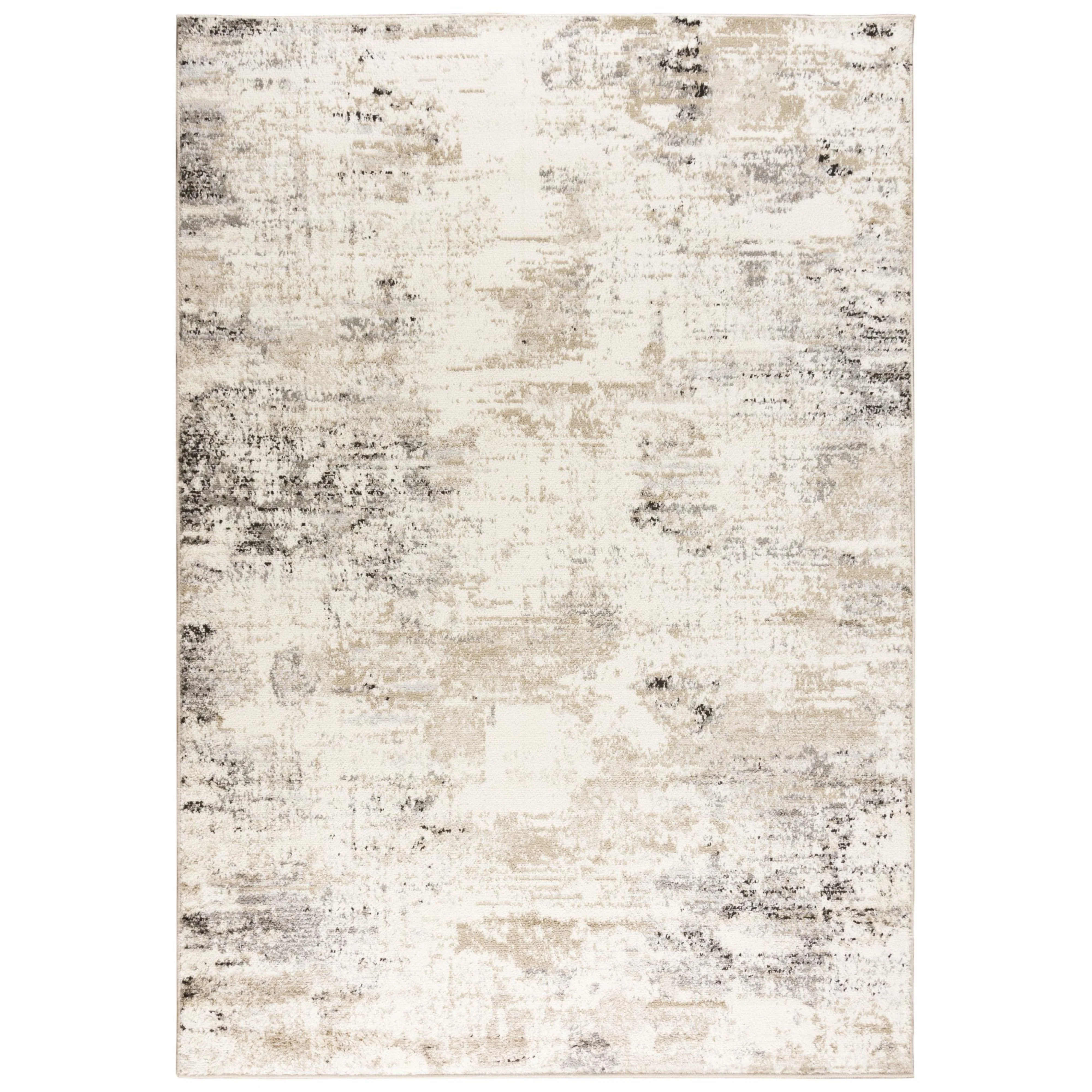 Palace Power Loomed Abstract Area Rug