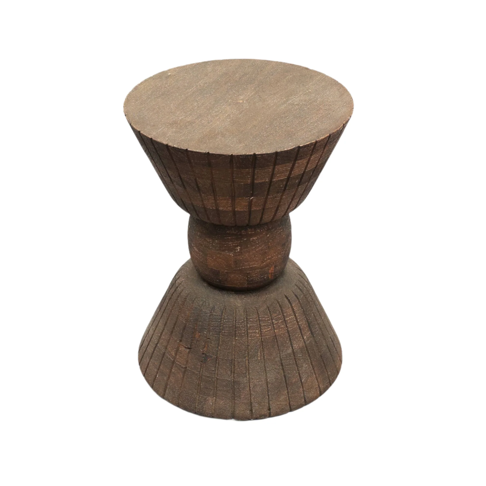 Decorative Wooden End Table