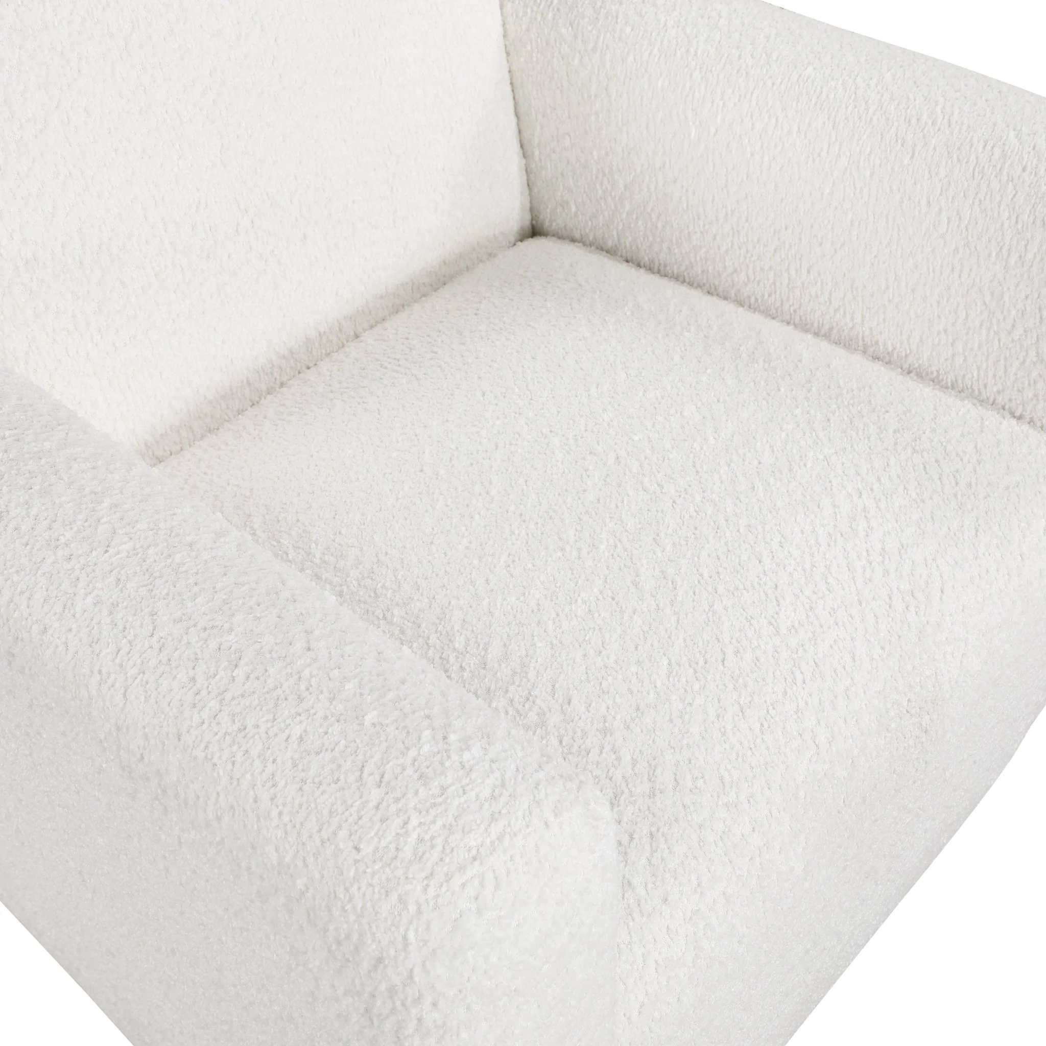 Upholstered Track Arms Living Room Chair with Round Cylindrical Legs
