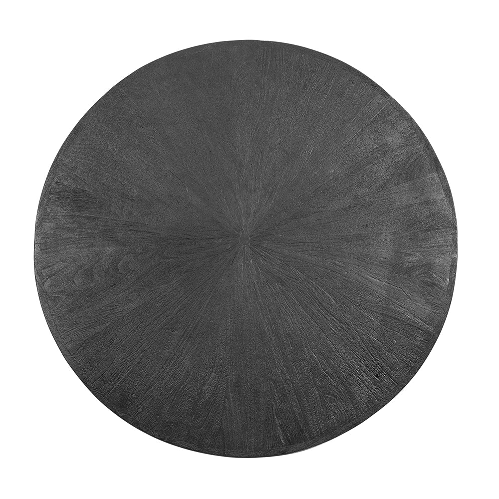 Round Coffee Table, Black