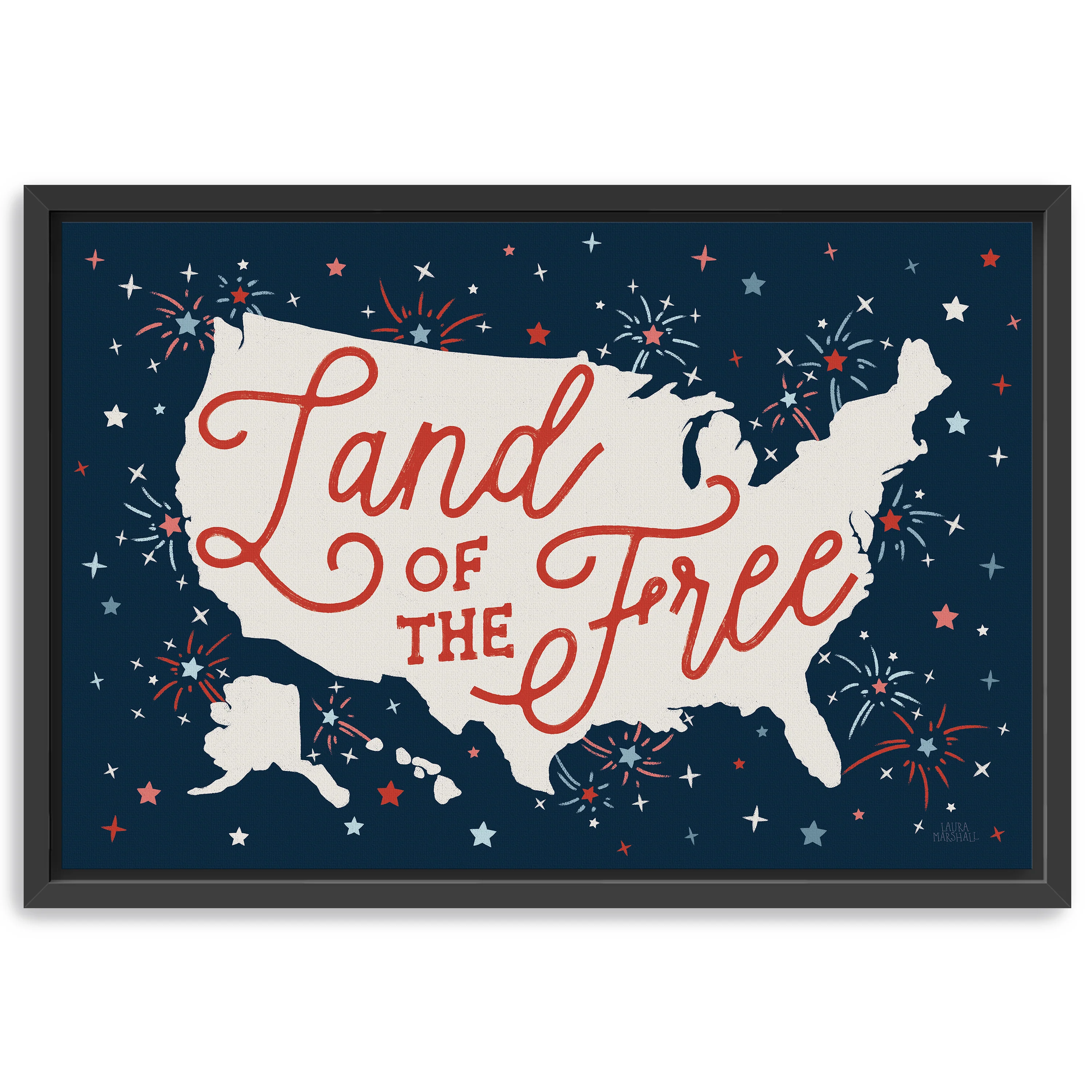 Stars and Stripes I  Canvas Giclee