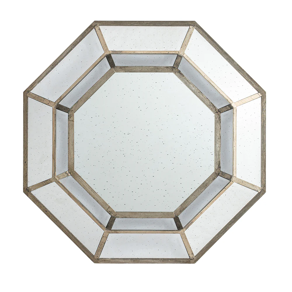 Octagon Accent Mirror with Practical Edge Design