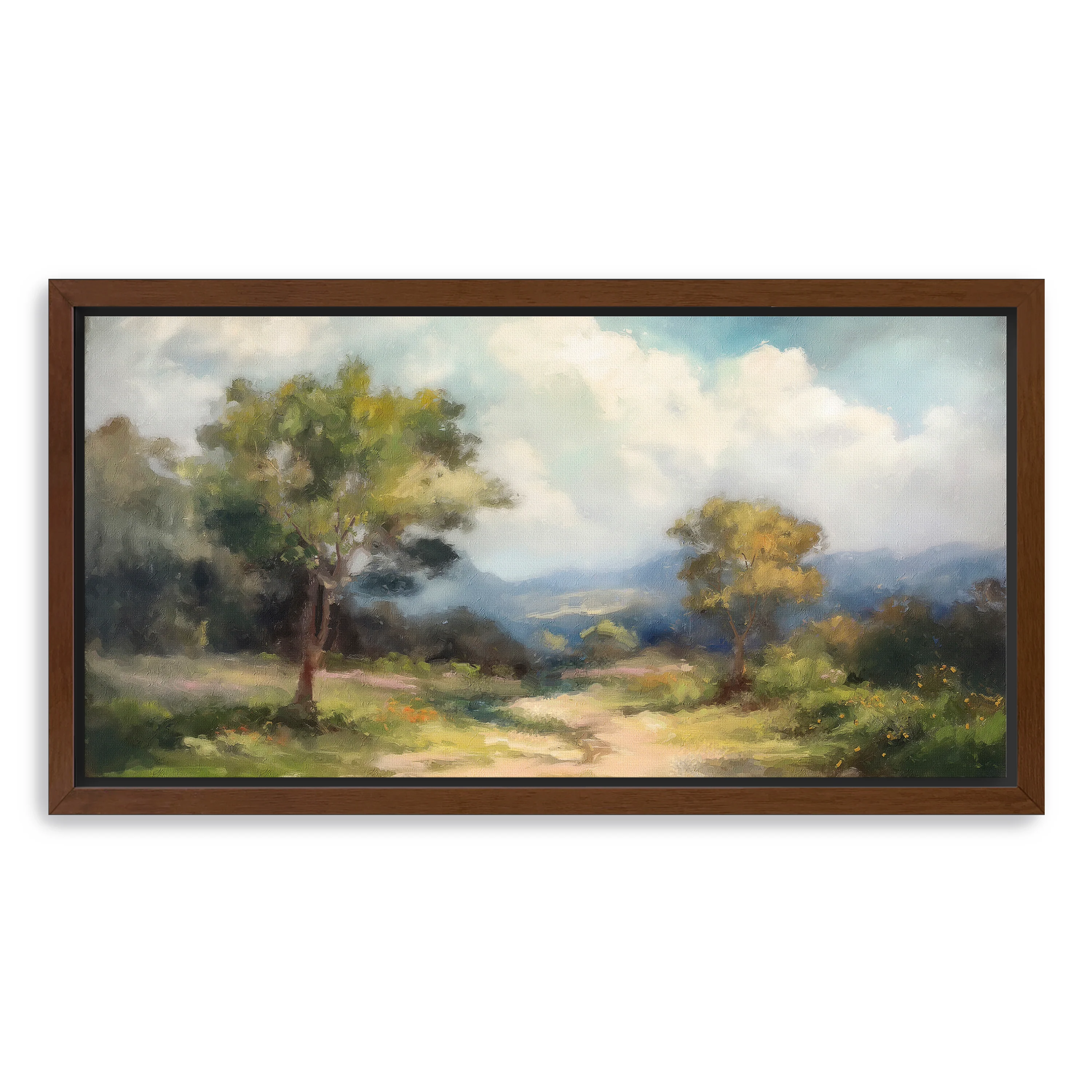 A Scenic View Canvas Giclee