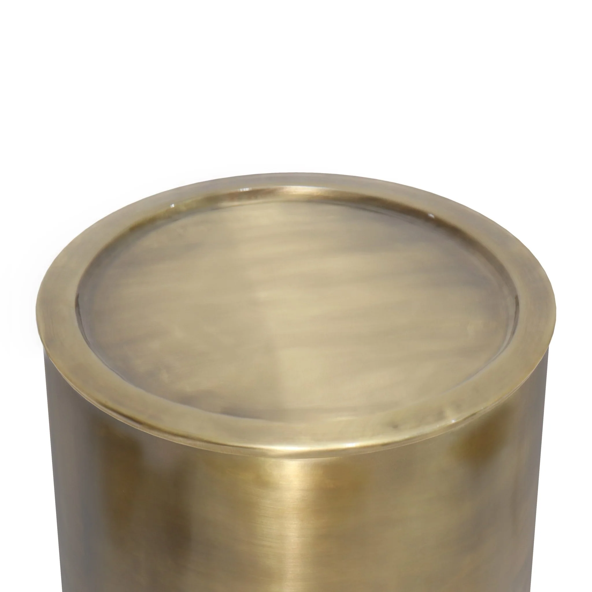 Hyperion Side Table with Round Cylinder Shape