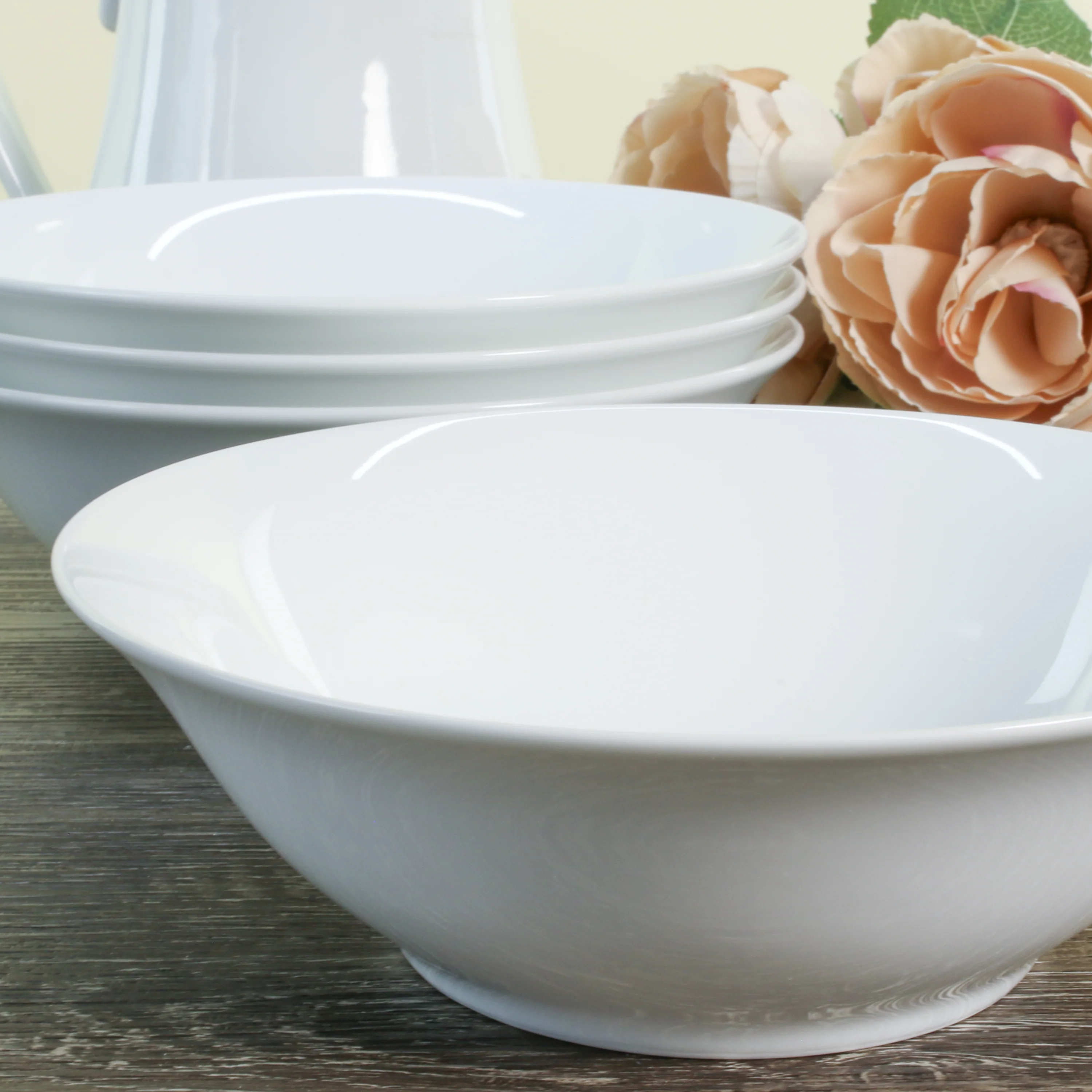 Rim Set of 4 Soup/ Cereal Bowls