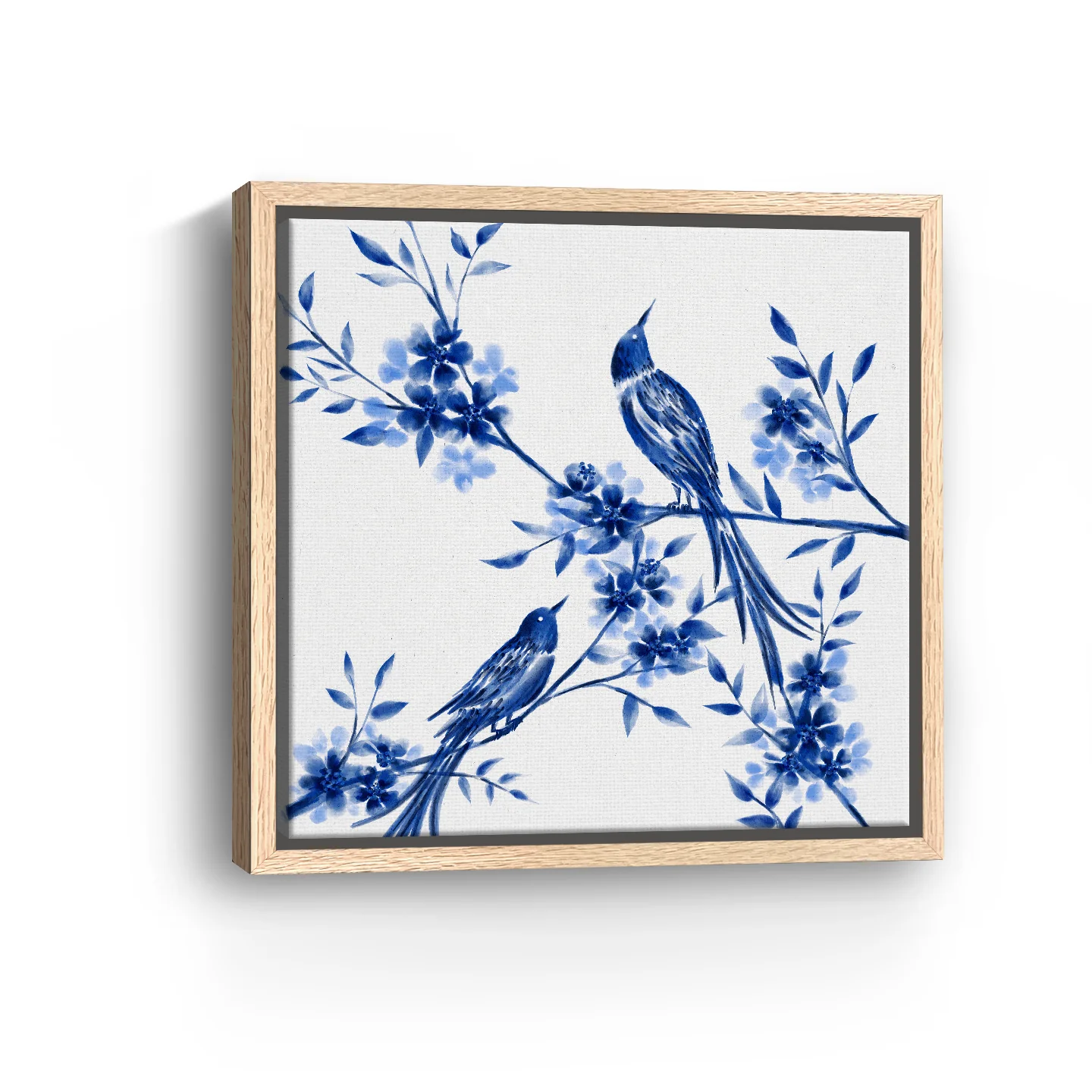 Blue Wings Canvas Giclee