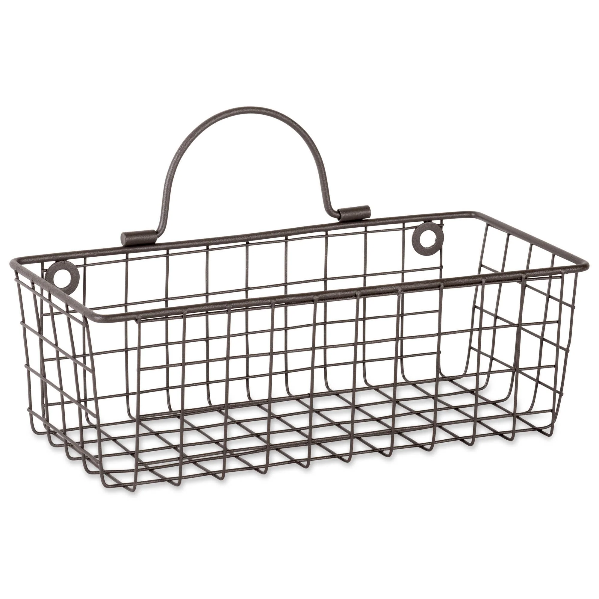 DII Wire Wall Basket(Set of 2) Grey