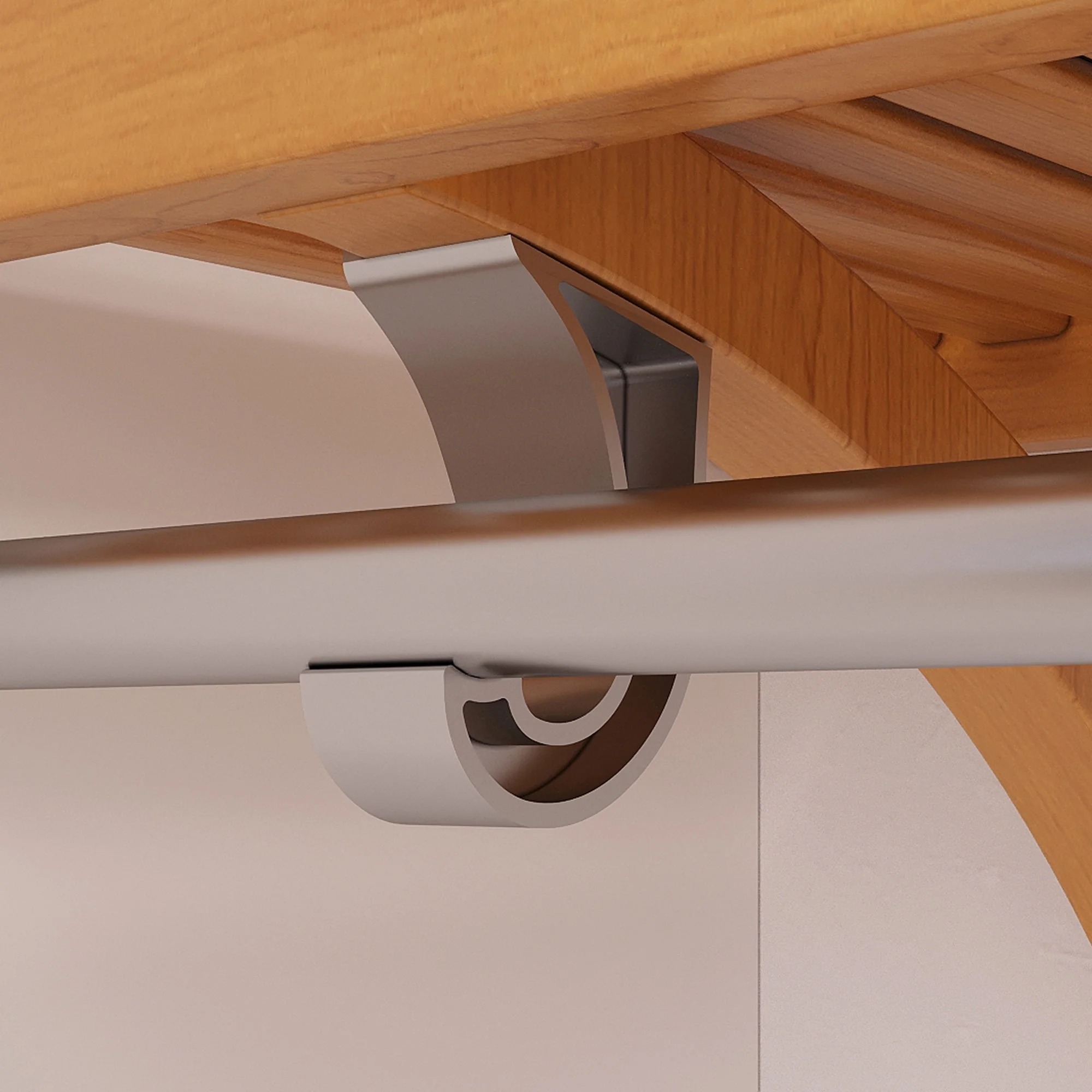 John Louis Home Solid Wood Walk-In Closet System with 5-Drawers