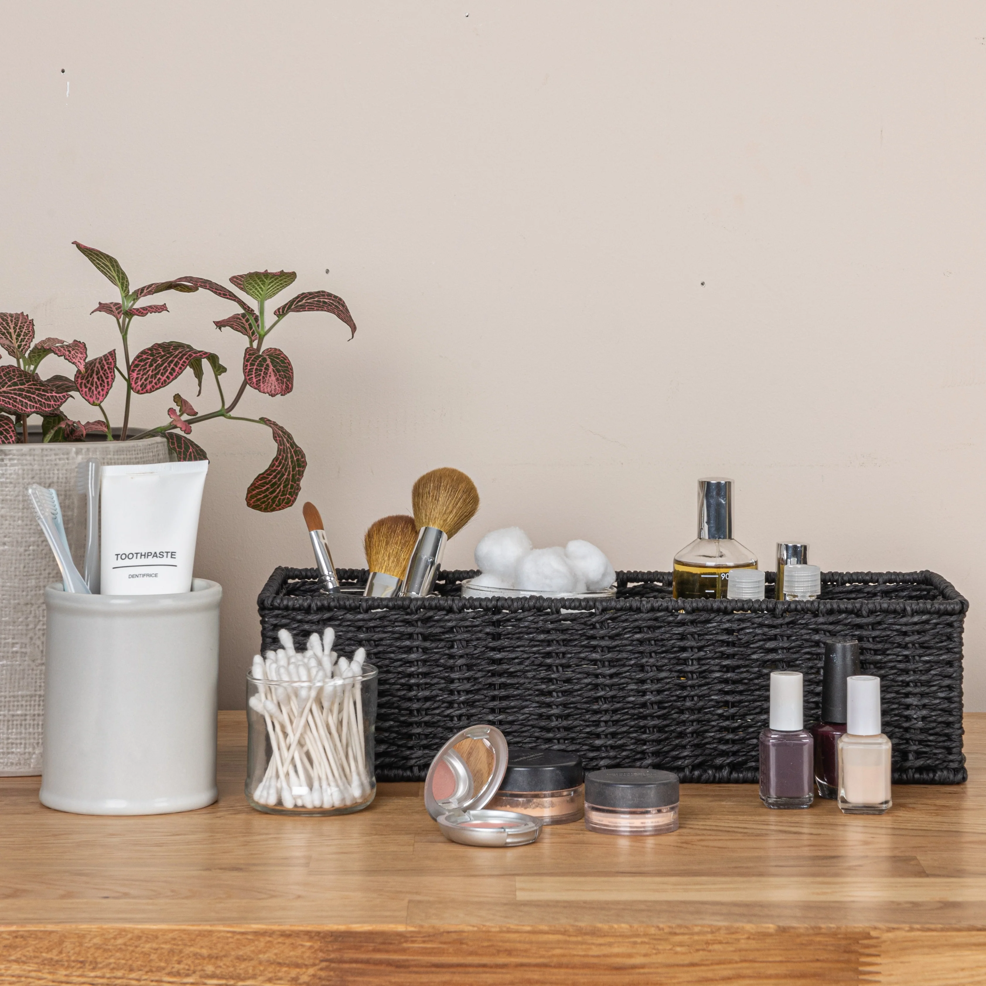 Household Essentials Woven Storage Basket