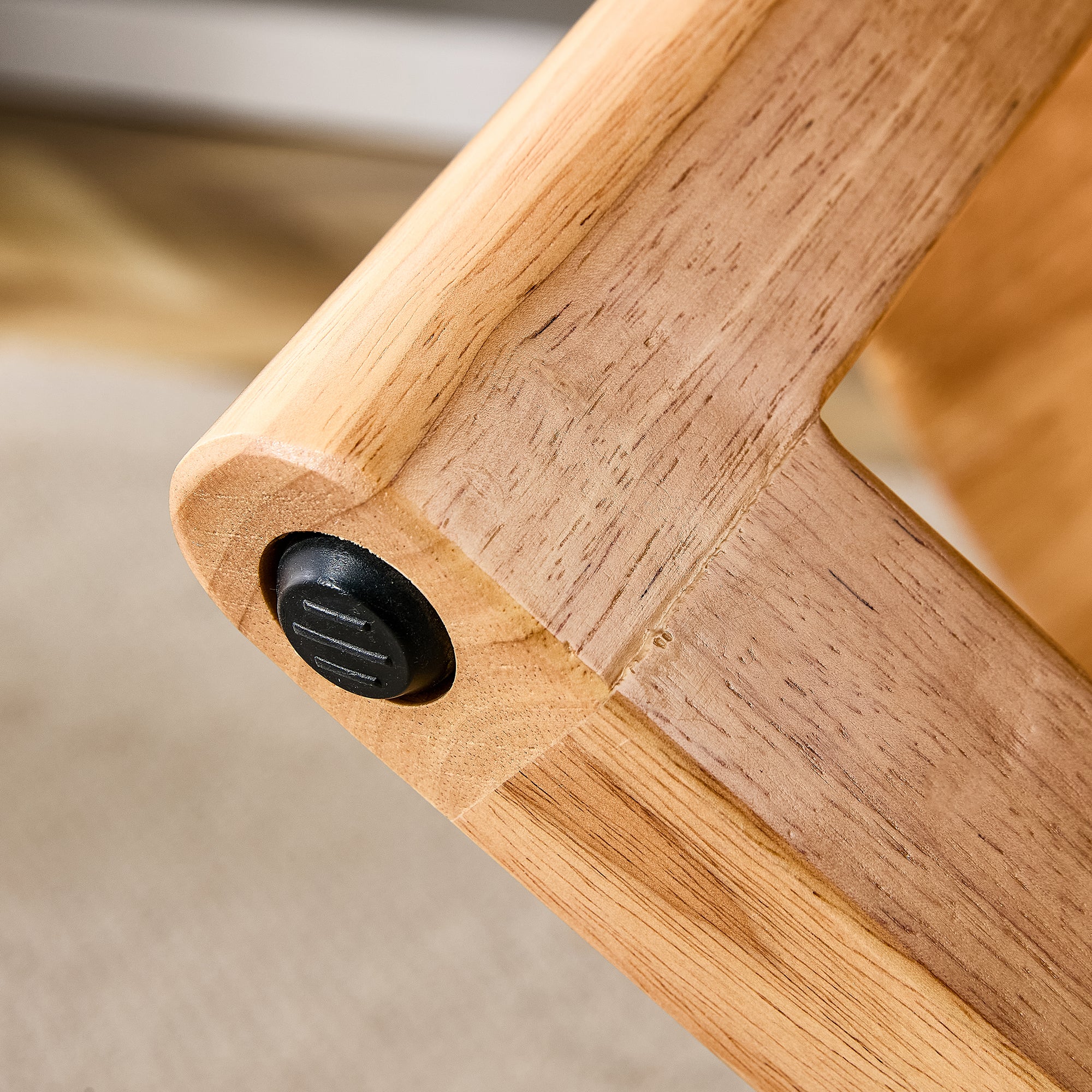 Naturally Elegant Wooden Coffee Table
