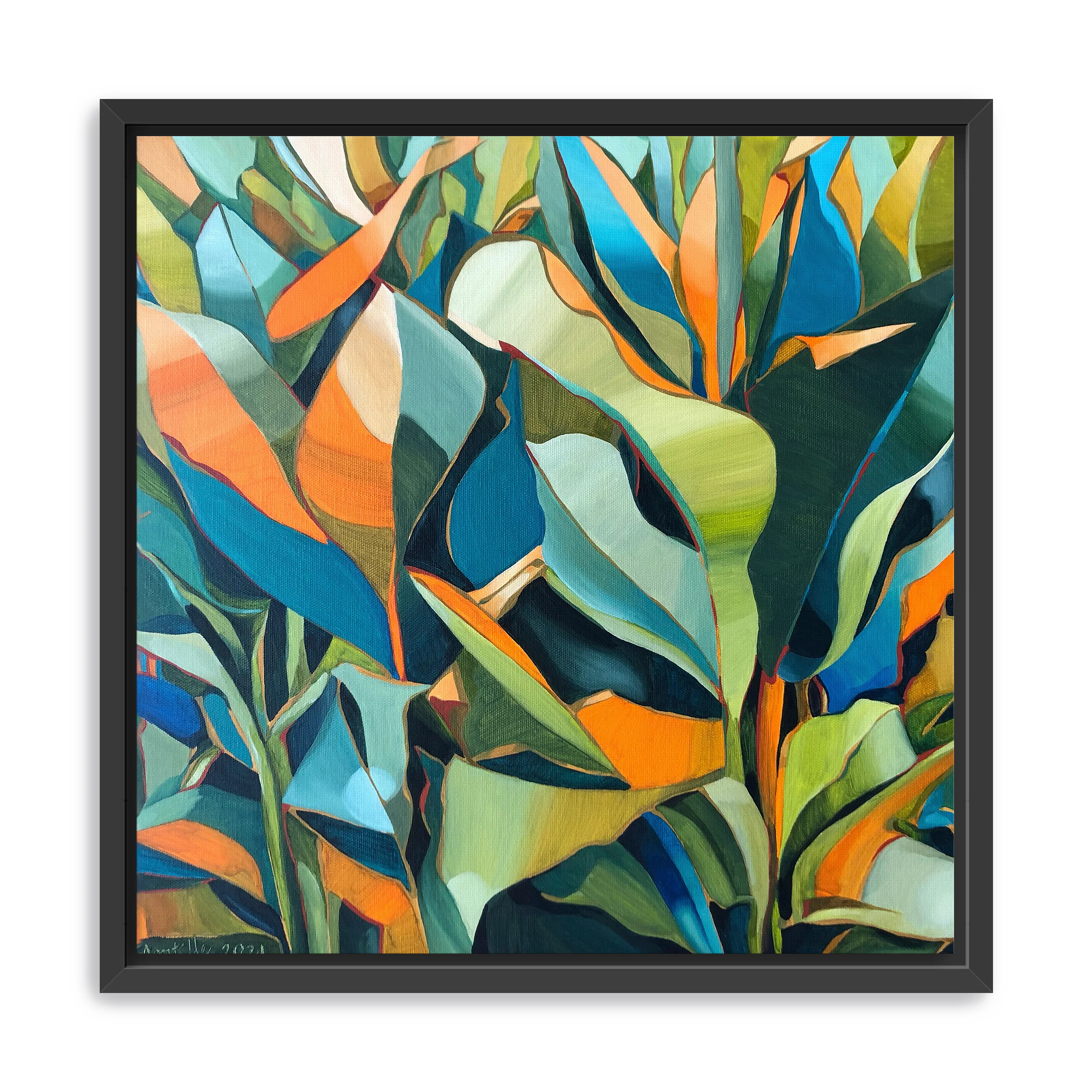 Cannalilies - The First Morning Canvas Giclee