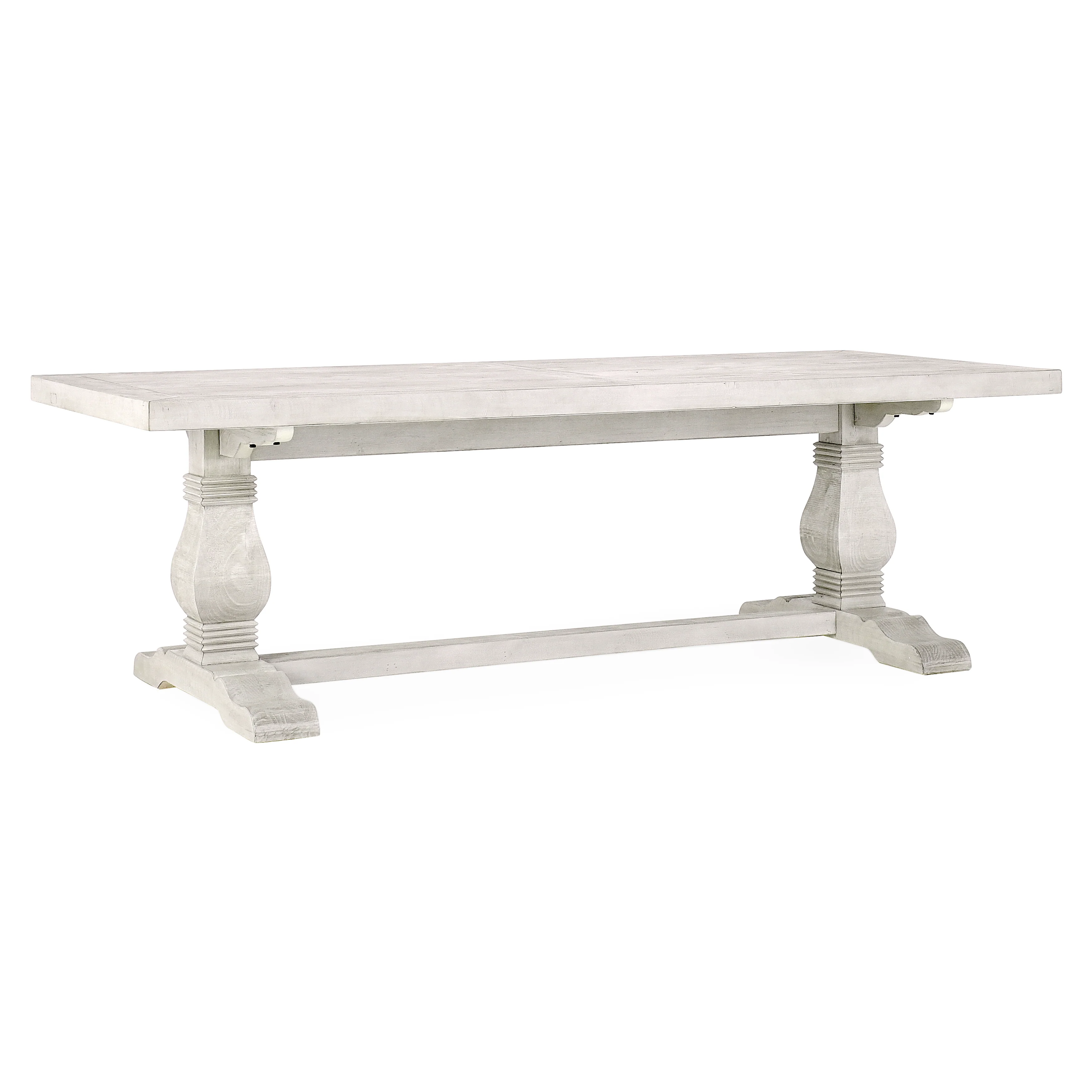 Auraeons Rectangular Dining Table with Trestle Base