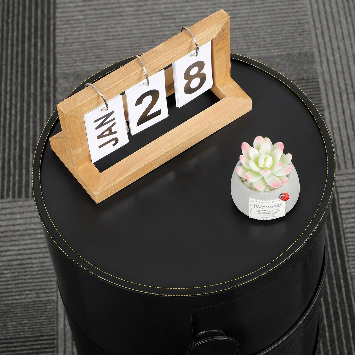 ABS Multifunction Storage Table Stackable Detachable Organizer