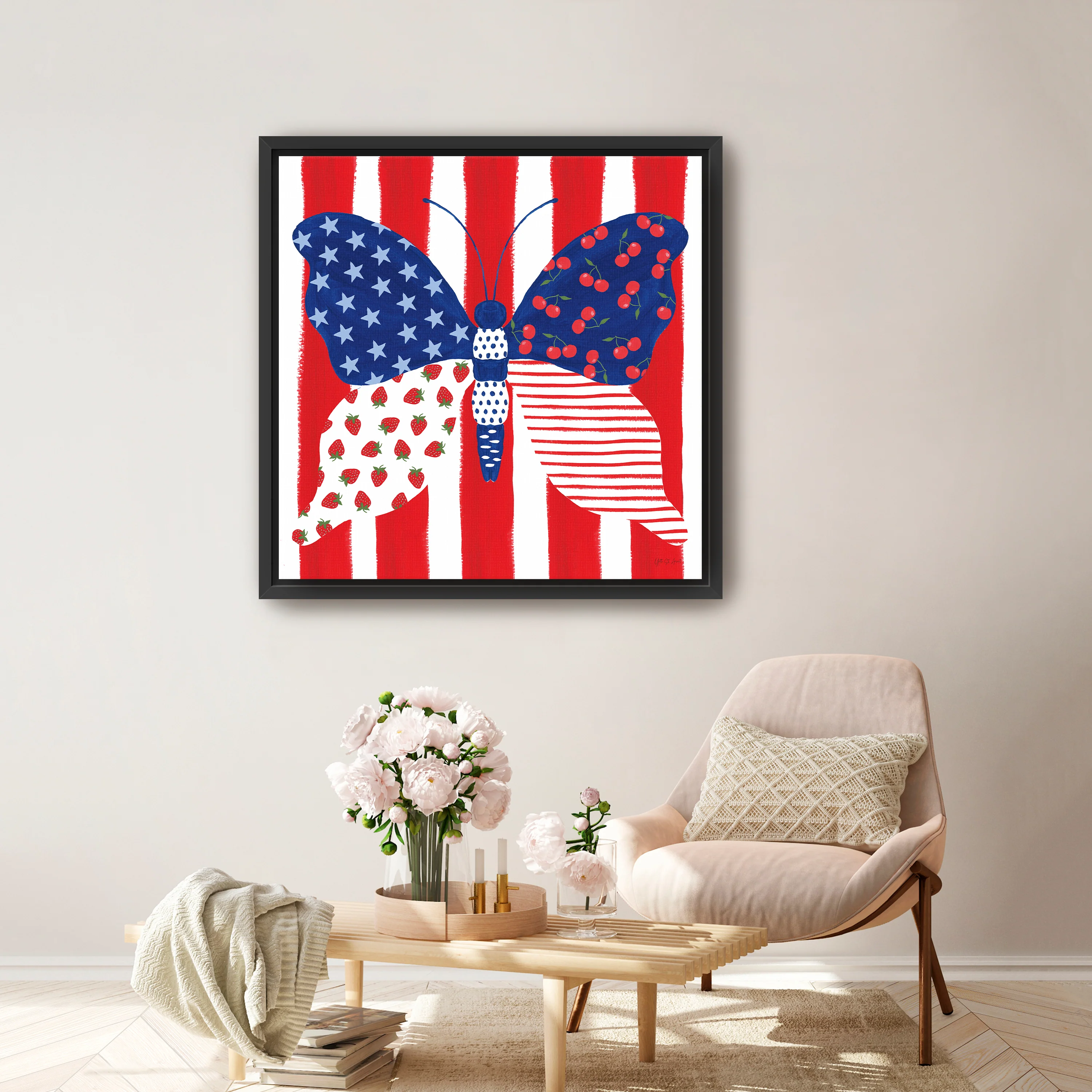 Berry Americana VIII Canvas Giclee