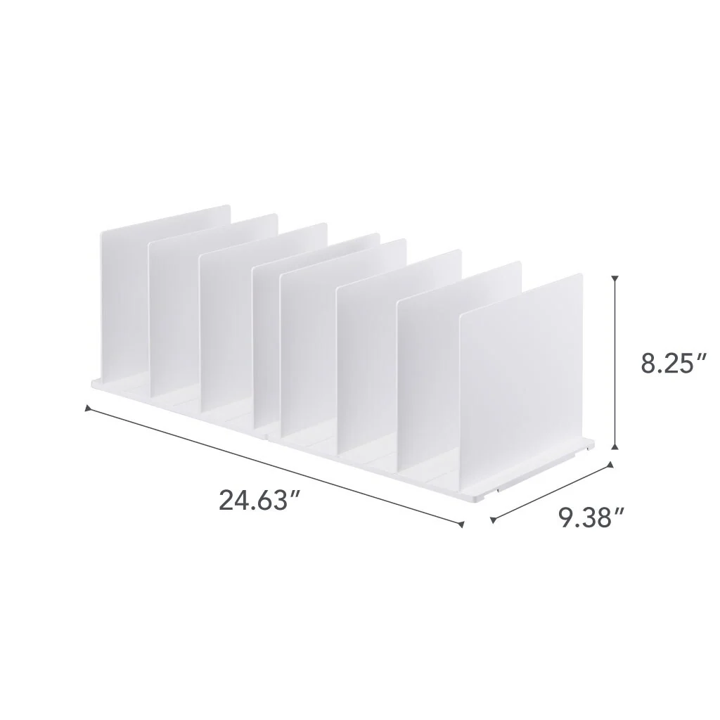 Yamazaki Home Handbag Organizer (Set of 2), ABS Plastic - L 9.45 x W 12.52 x H 8.27 inches