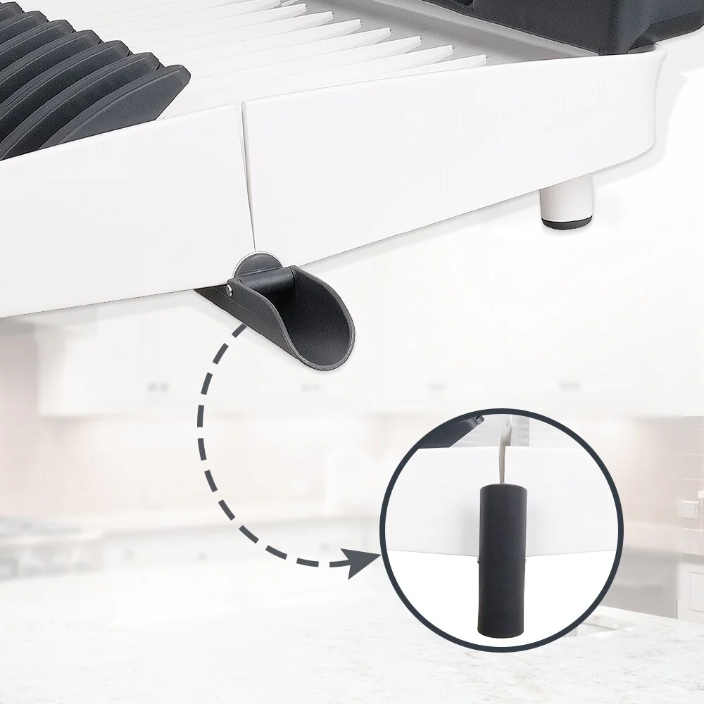 Foldable Countertop Dish Drying Rack with Drainer - 16.5