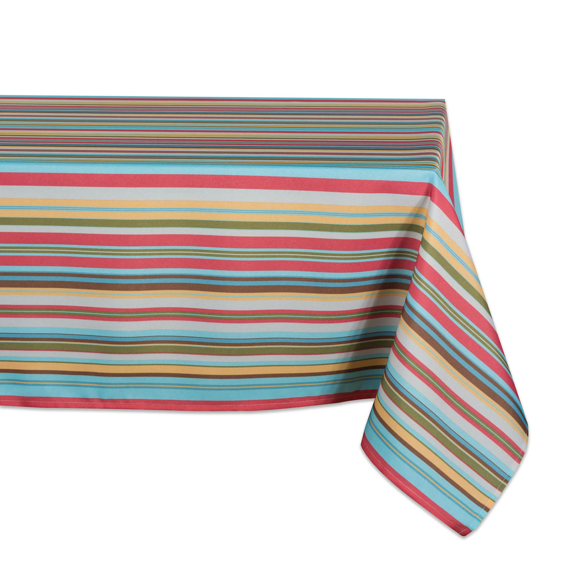 Summer Stripe Outdoor Rectangle Tablecloth