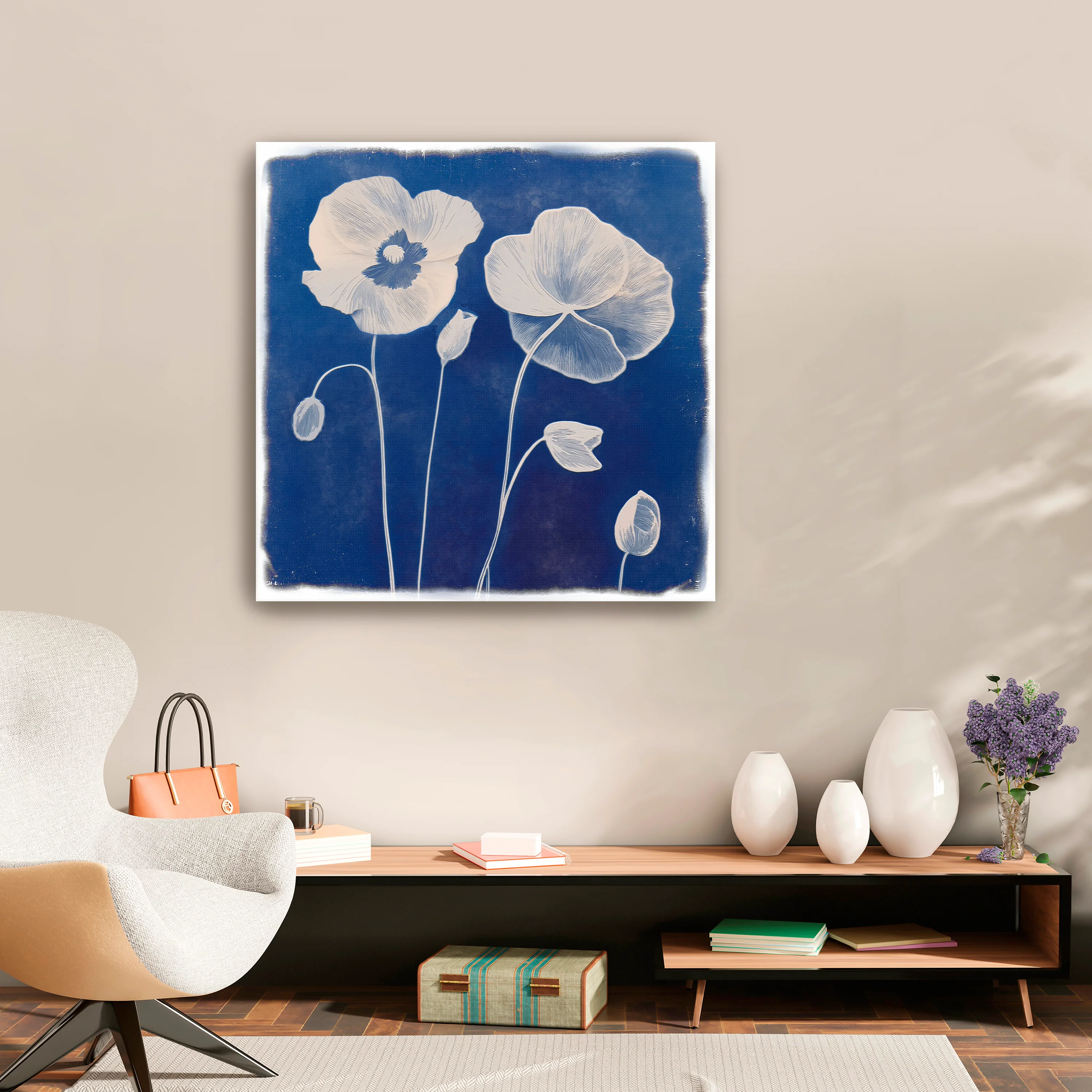 Poppies Canvas Giclee