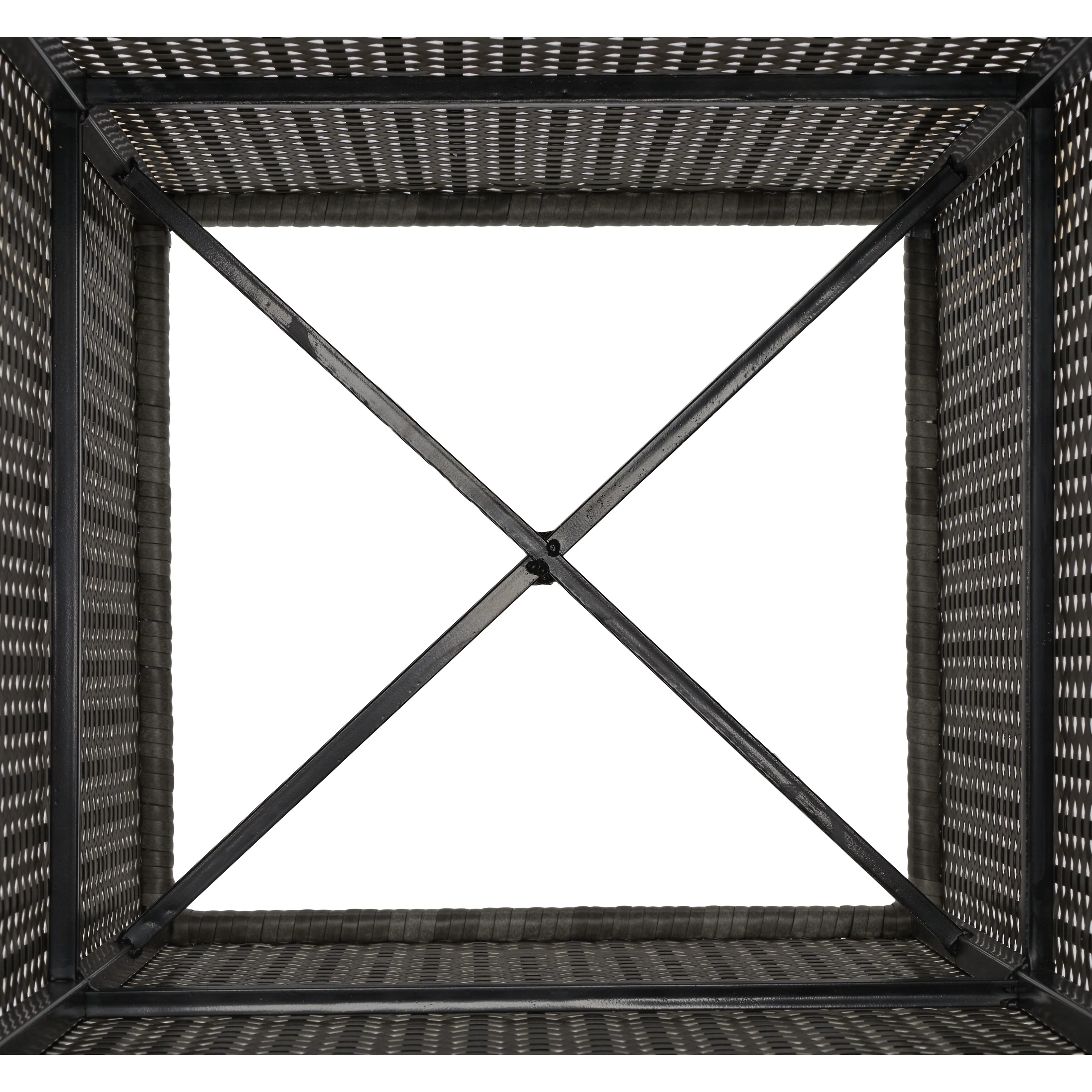 SAFAVIEH Outdoor Karyme Trash Bin (Fully Assembled)