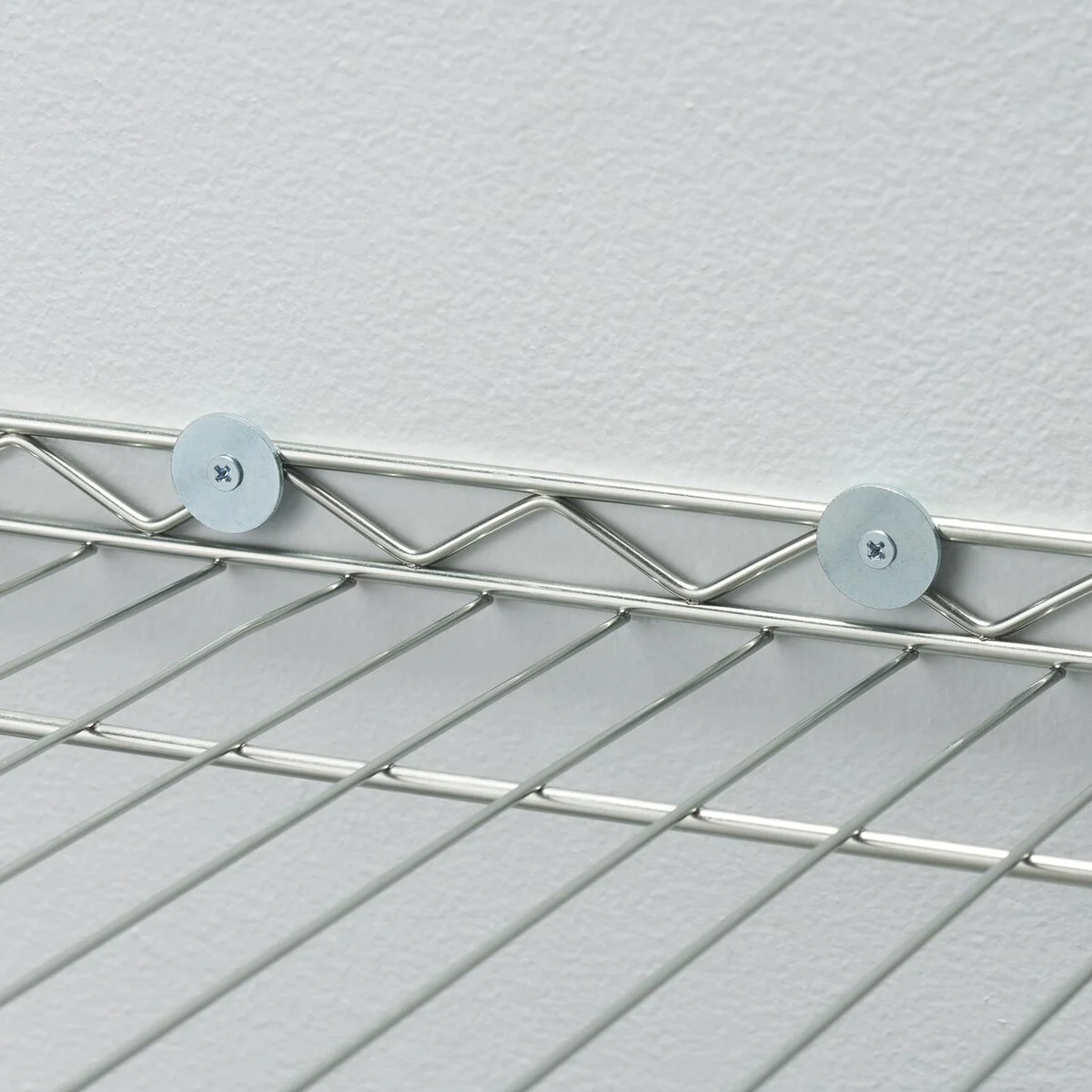 TRINITY EcoStorage® 5-Tier 18x18x56.5 Commercial Square Rack w/ Wheels, NSF, Chrome