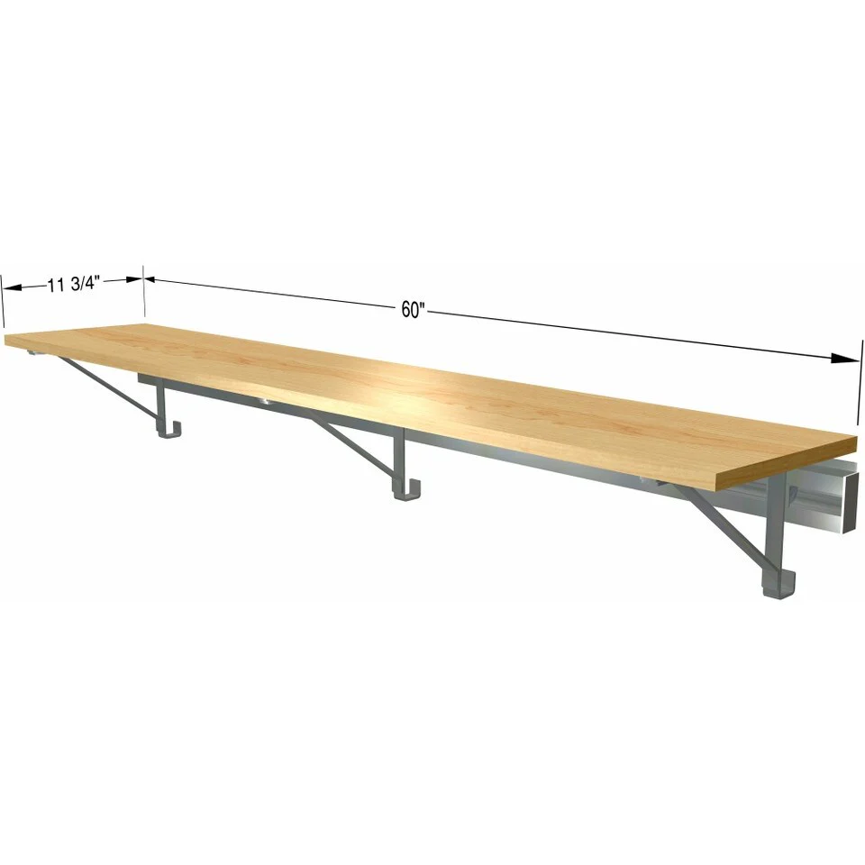 arrange a SPACE RCSS12 Single Wall Mounted Shelf (SHELF ONLY - no hang)
