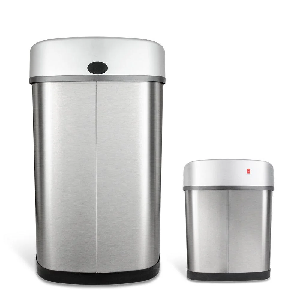 NINESTARS Motion Sensor Trash Can Combo CB-DZT-50-9/12-9