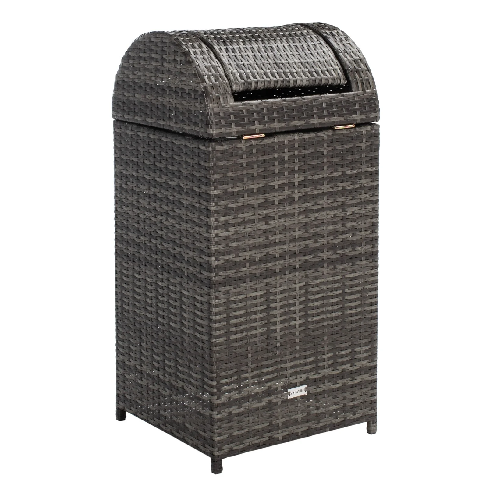 SAFAVIEH Outdoor Karyme Trash Bin (Fully Assembled)