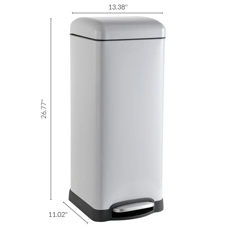 happimess Betty Retro 8-Gallon Step-Open Trash Can