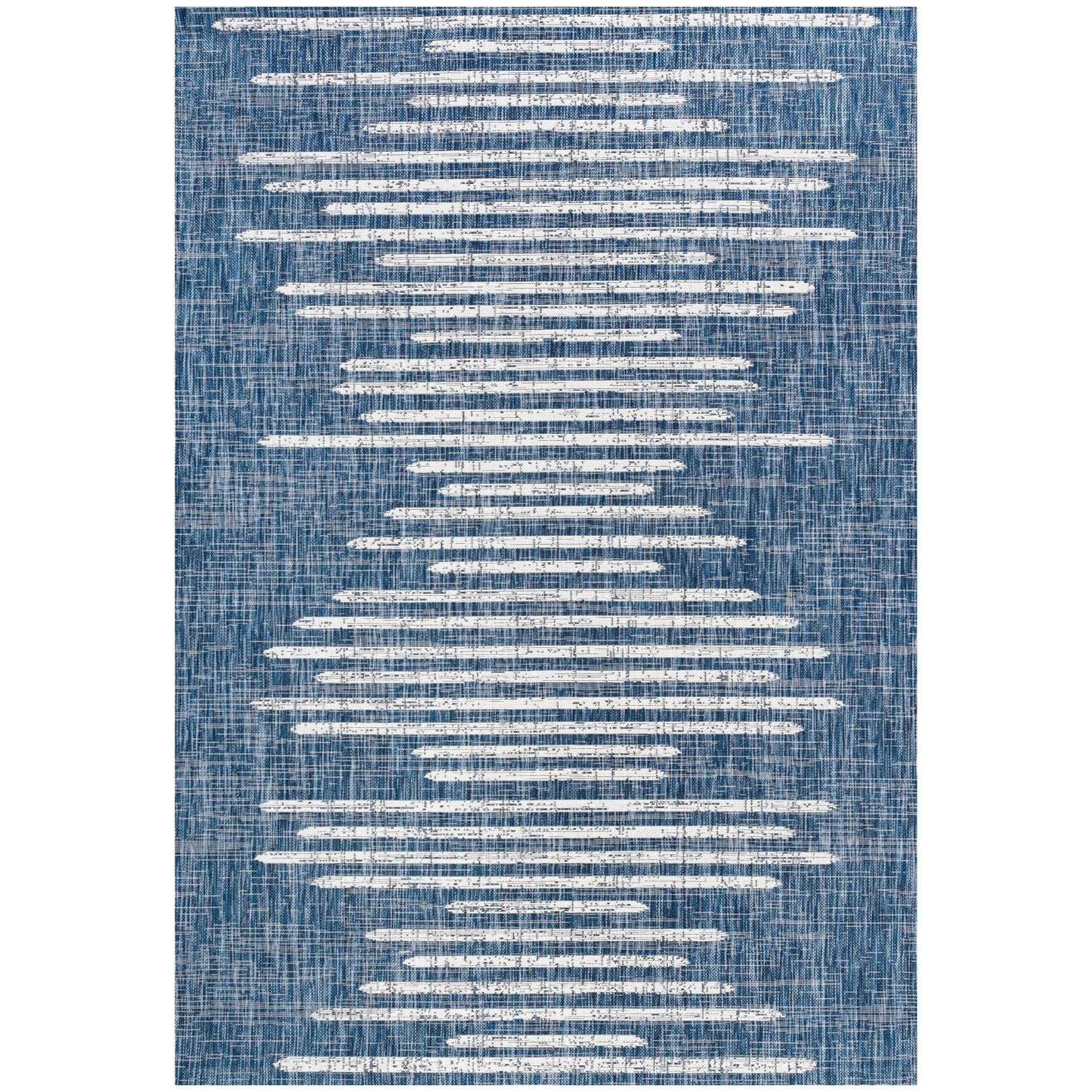 Zolak Berber Stripe Geometric Indoor/Outdoor Area Rug