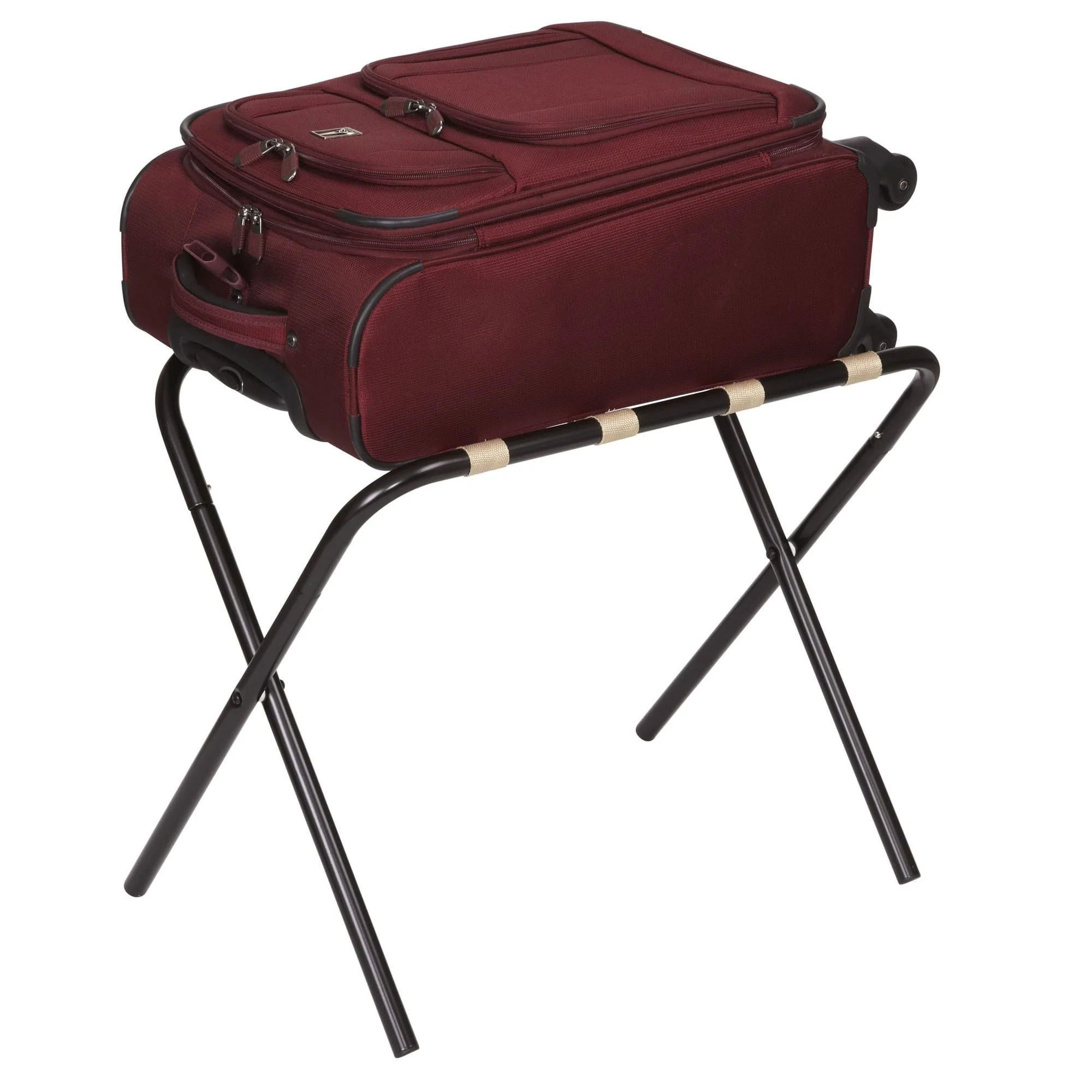 Household Essentials Luggage Rack with Straps