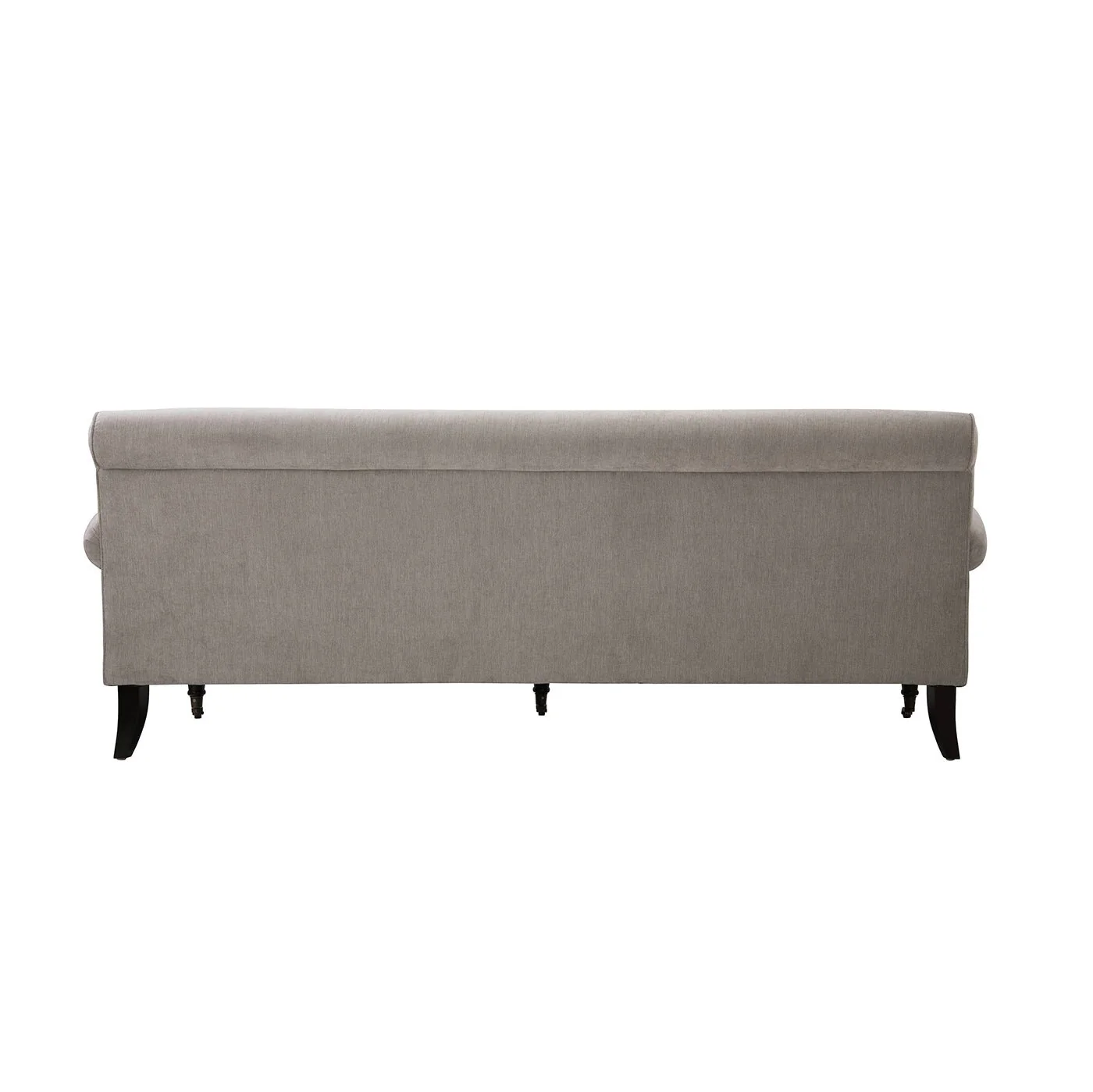 Creations Upholstered Sofa with Metal Casters and 3 Cushions Tightback