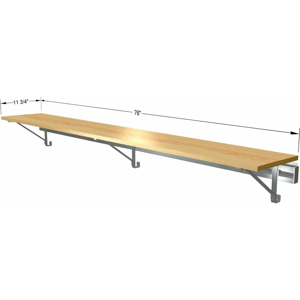arrange a SPACE RCSS12 Single Wall Mounted Shelf (SHELF ONLY - no hang)