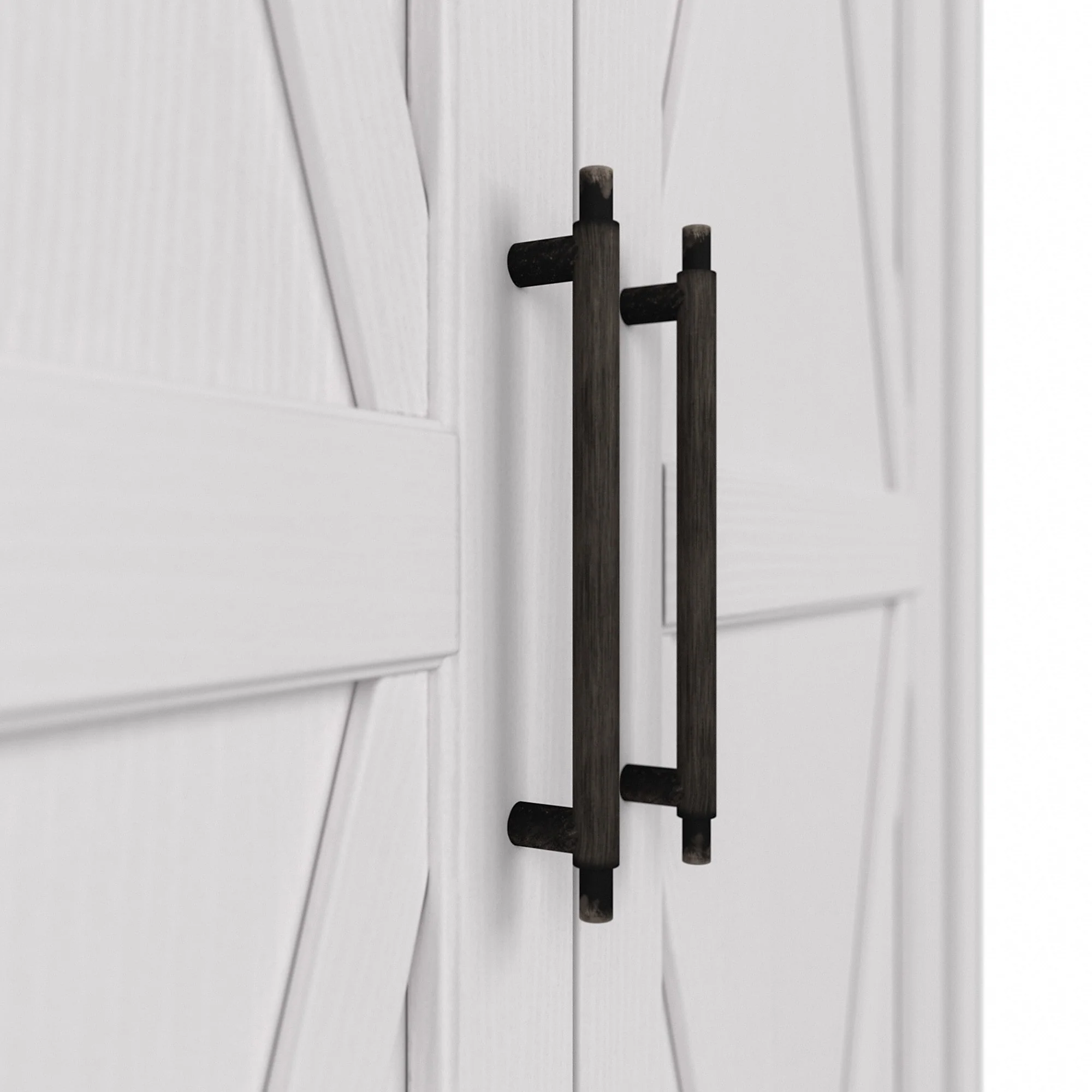 Key West Tall Kitchen Pantry Cabinet with Doors by Bush Furniture