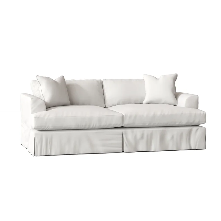 Lucia 92.5'' Slipcovered Sofa