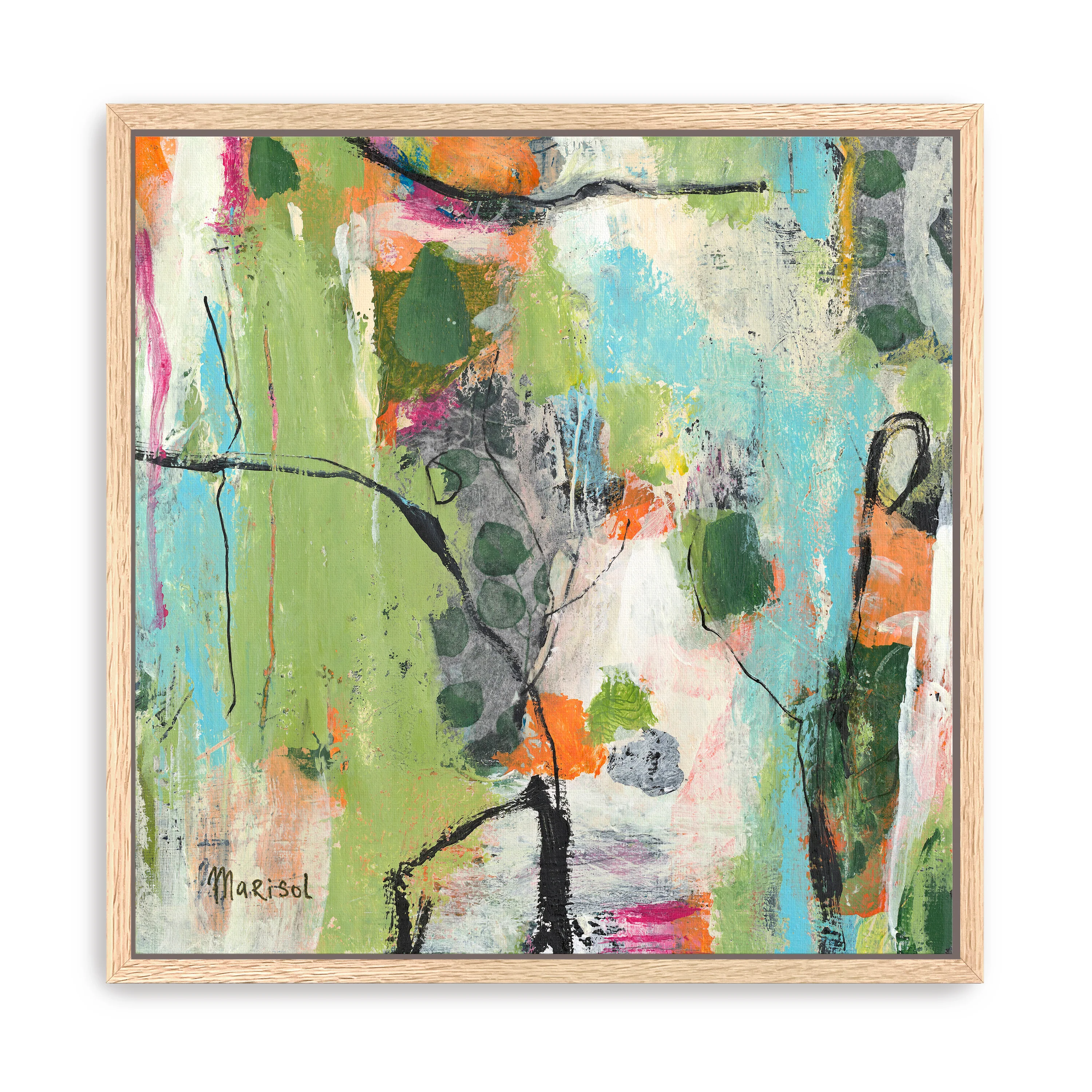 June Canvas Giclee