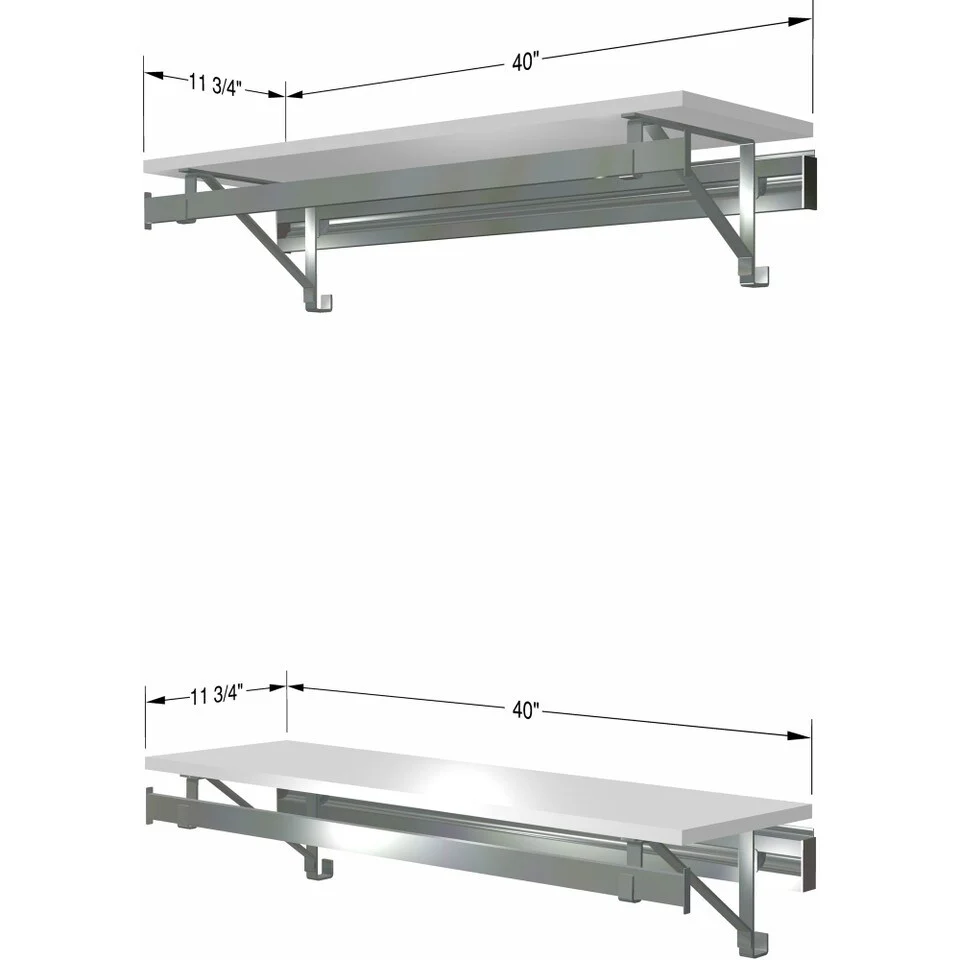 arrange a SPACE RCMBX Double Shelf-Hang Closet System