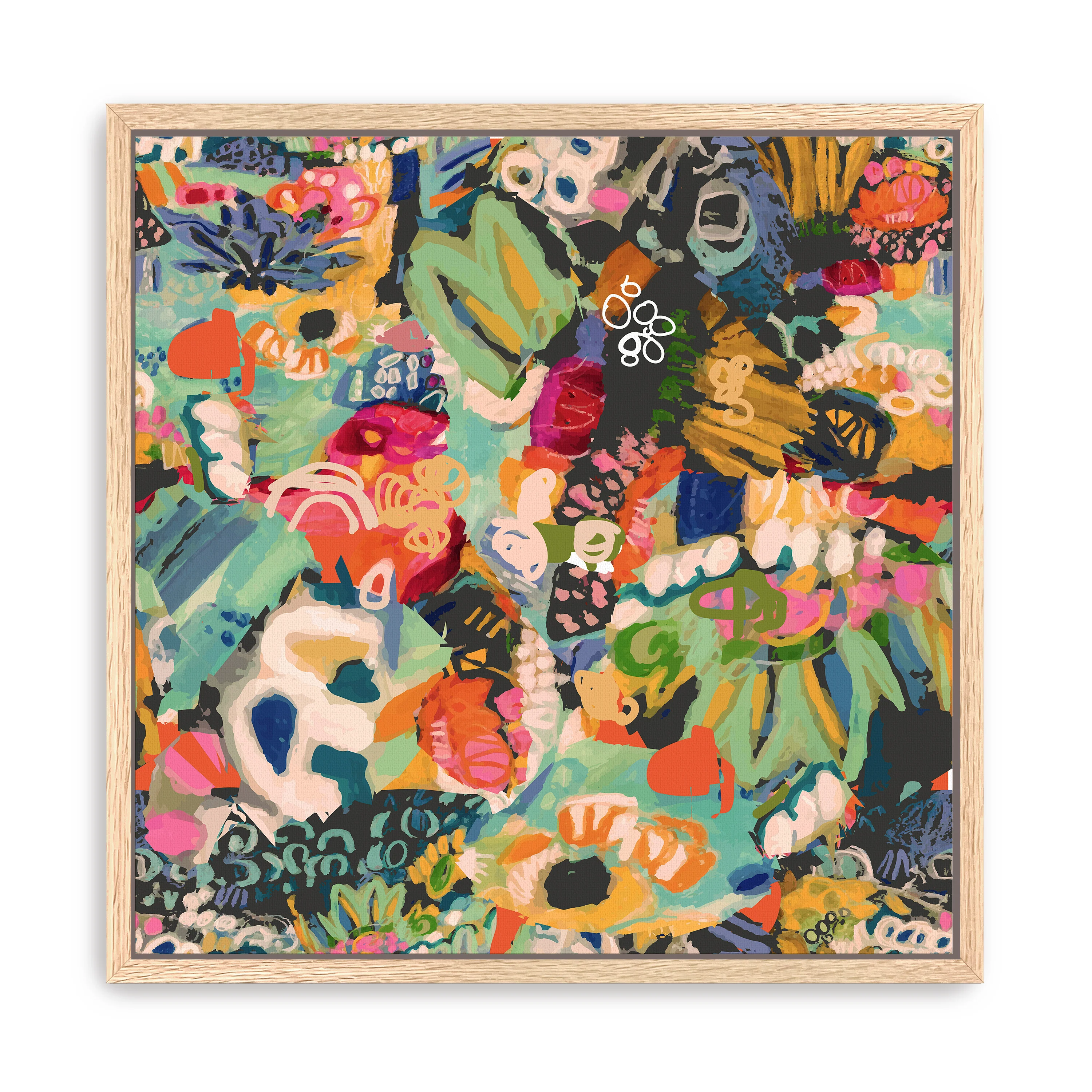 Bold Garden Canvas Giclee