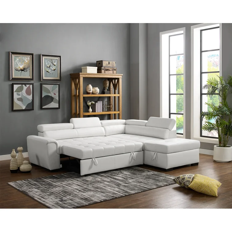 Menomonie Faux Leather Sectional