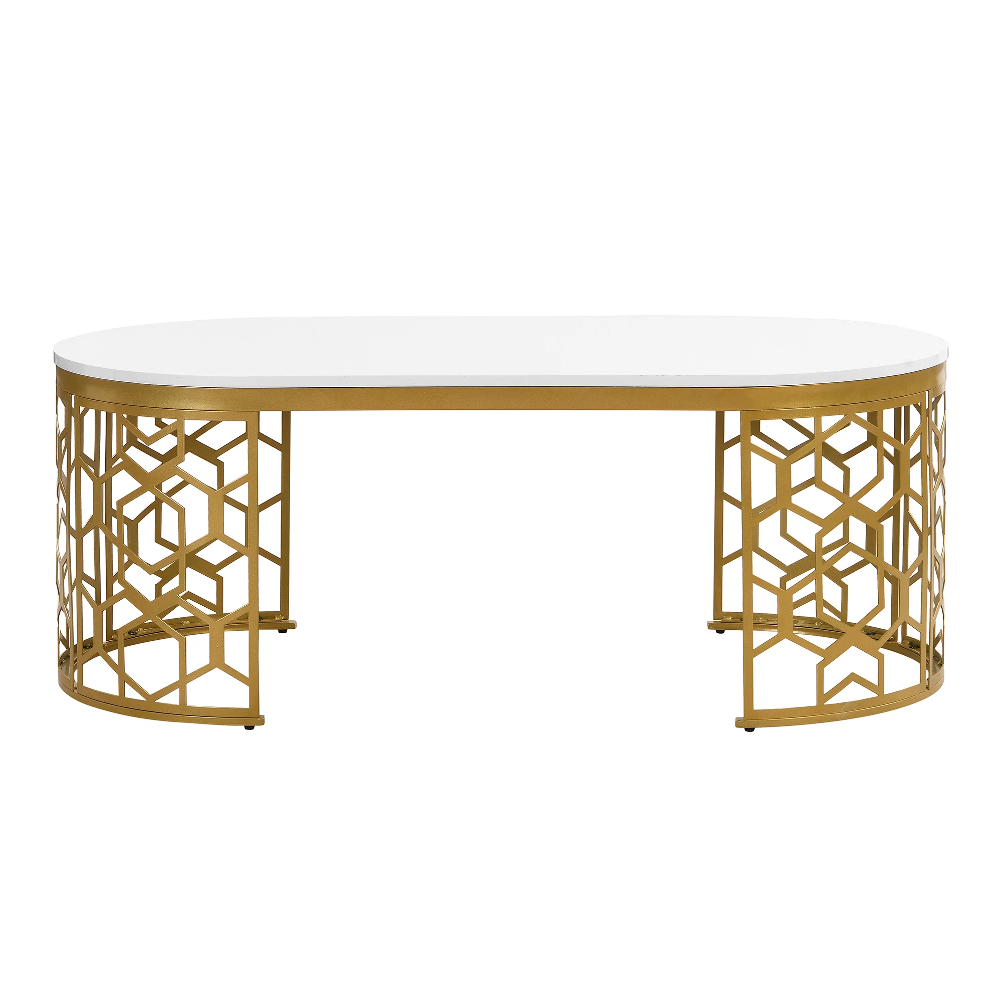 Modern Oval Coffee Table