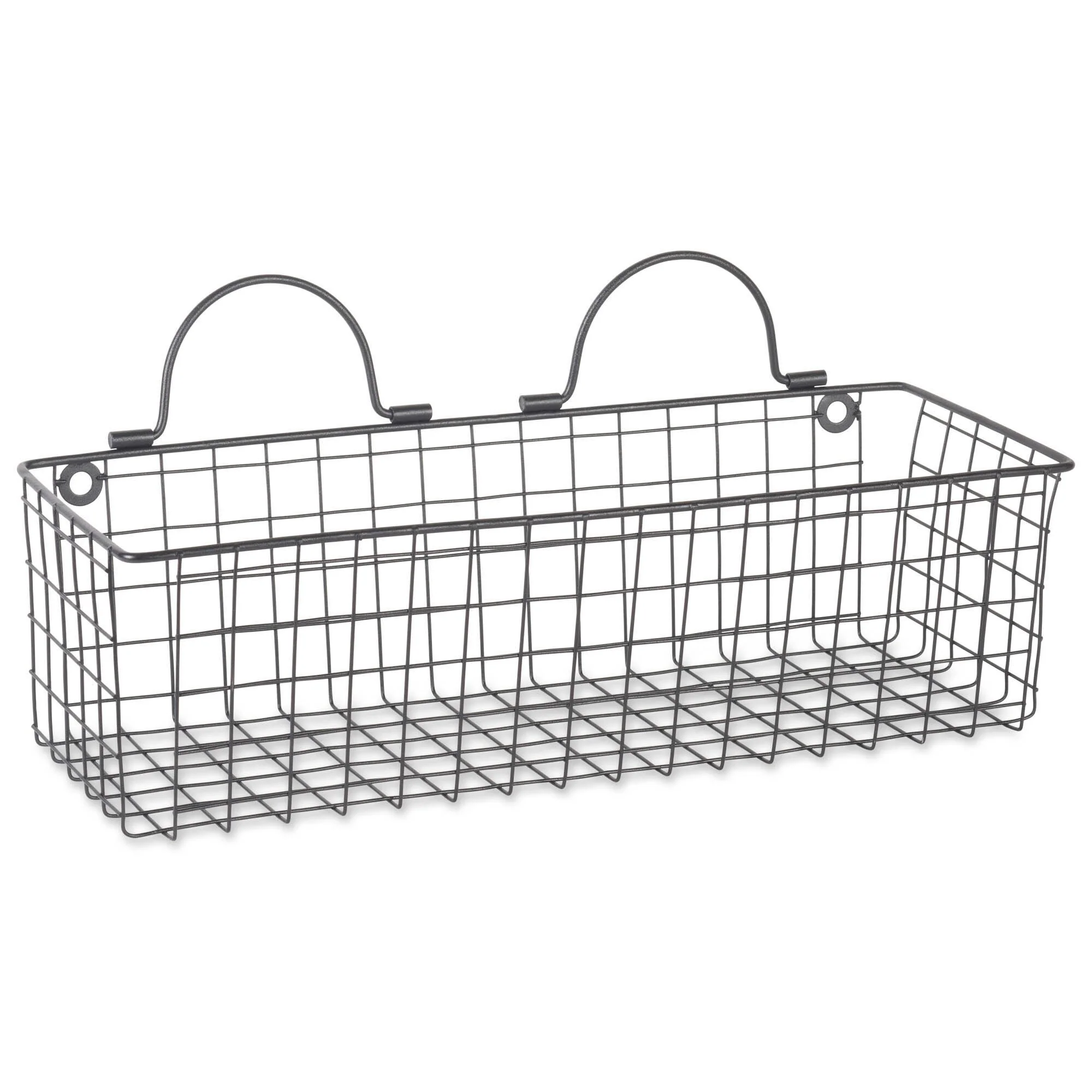 DII Wire Wall Basket(Set of 2) Grey