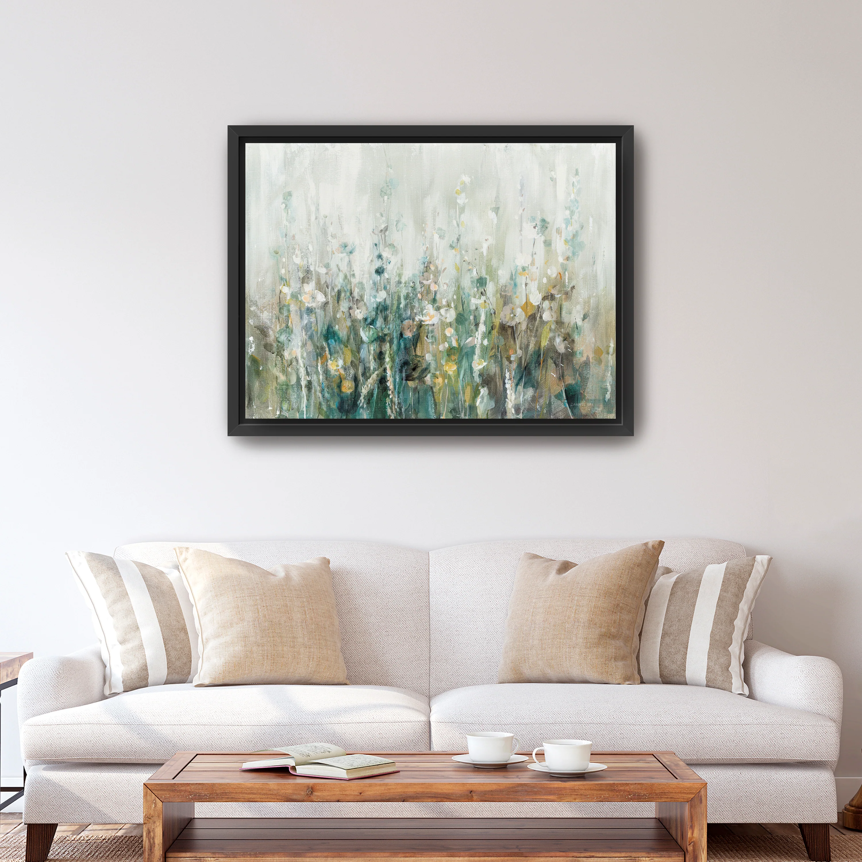 Wildflower Field Canvas Giclee