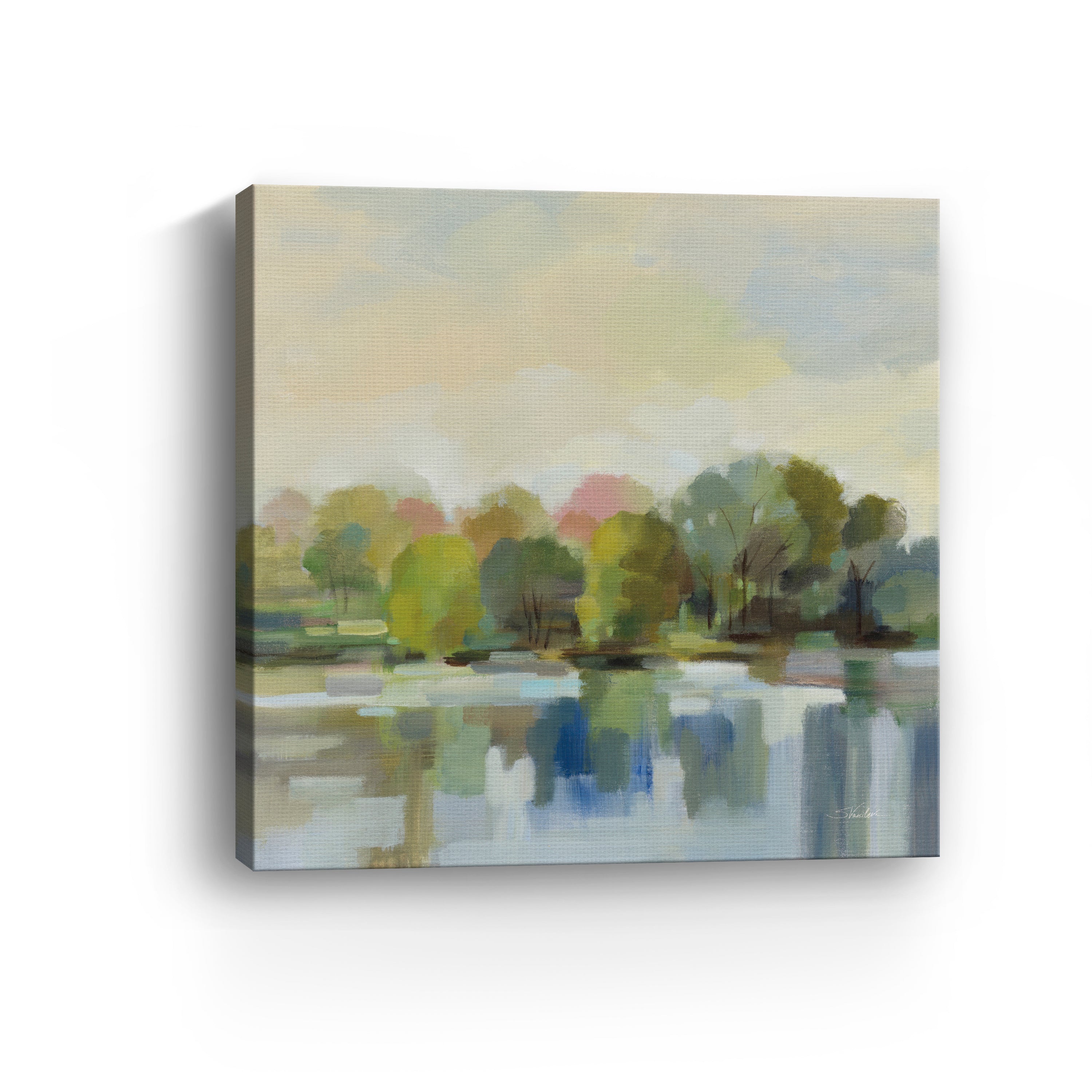 Spring Willows Canvas Giclee