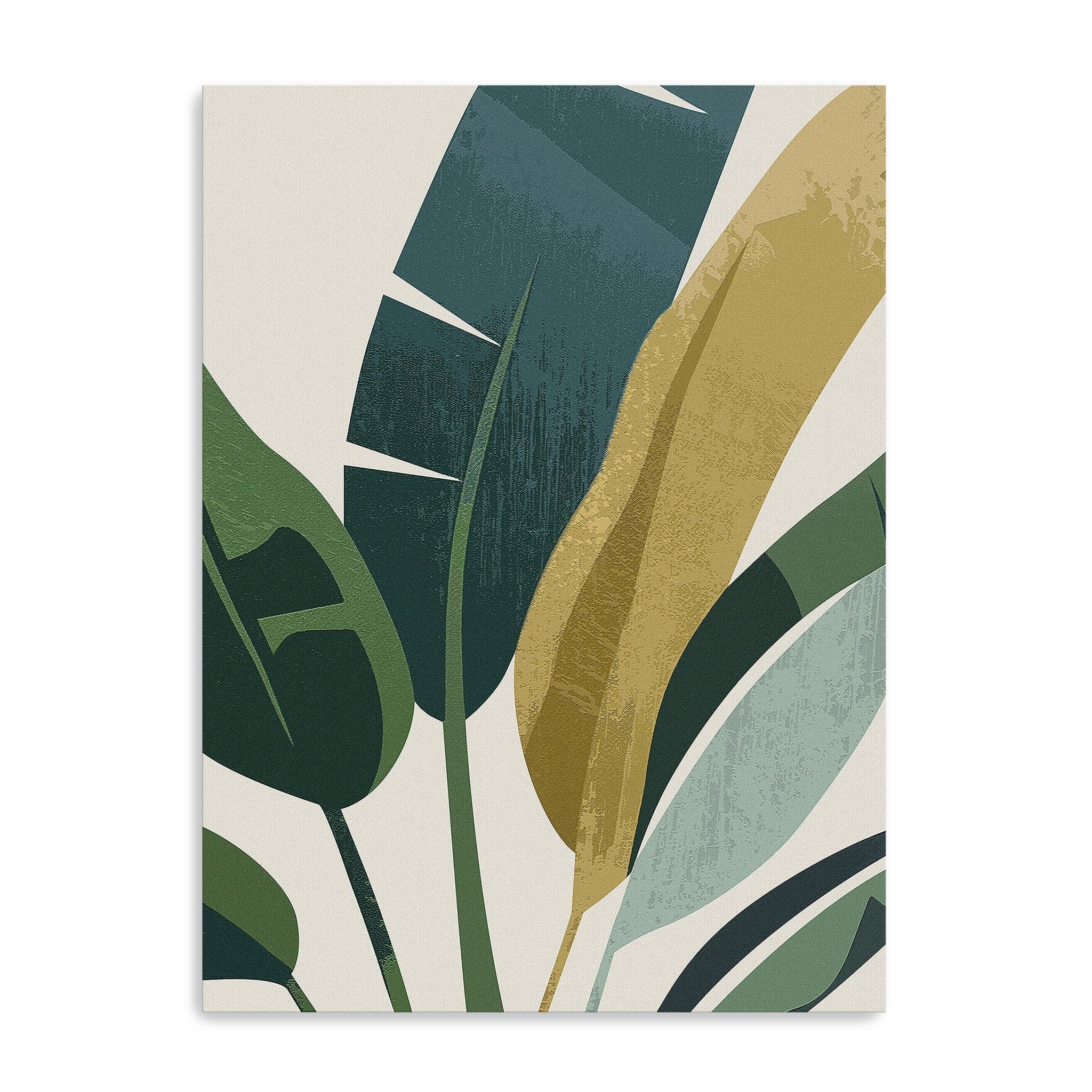 Banana Leaves Canvas Giclee Wall Art