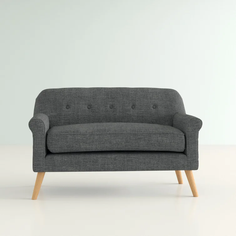 Deby 49.75'' Upholstered Loveseat