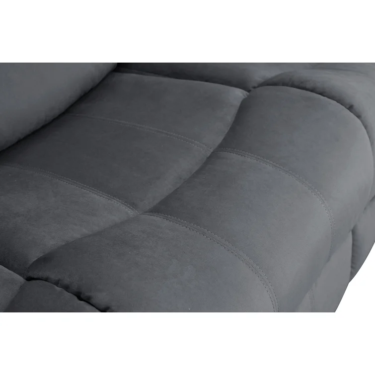Aum 60'' Upholstered Reclining Loveseat